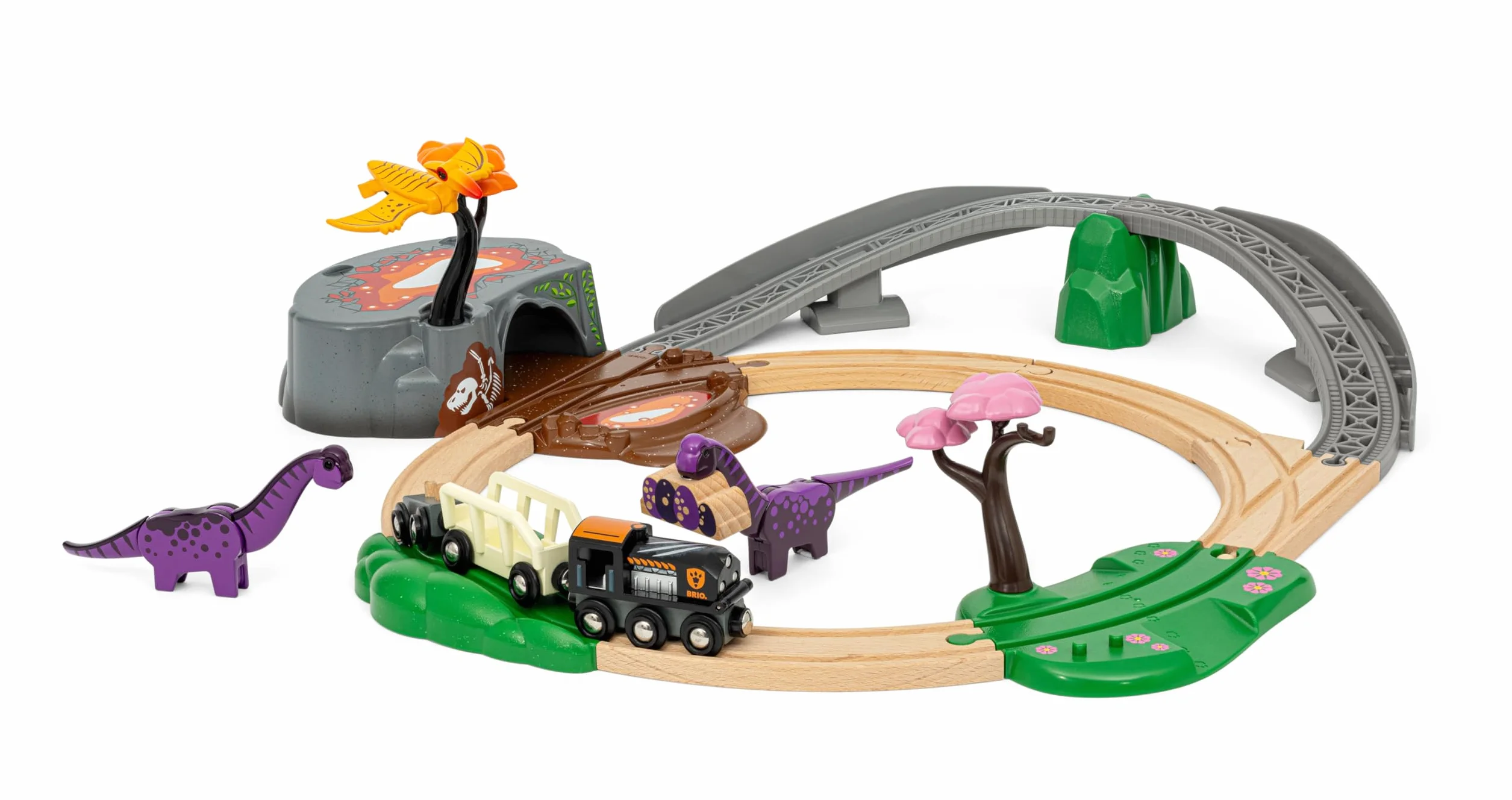 BRIO World - Dinosaurier Abenteuer-Set