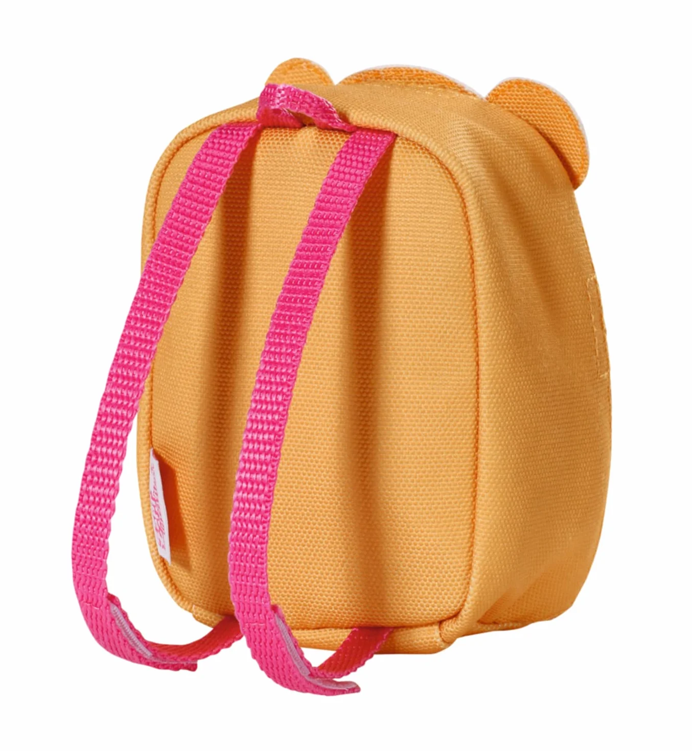 BABY born Zapf Creation 834961 plecak przedszkolny, zestaw 36 cm, żółty plecak dla lalek w kształcie misia, z pudełkiem na lunch i butelką do picia