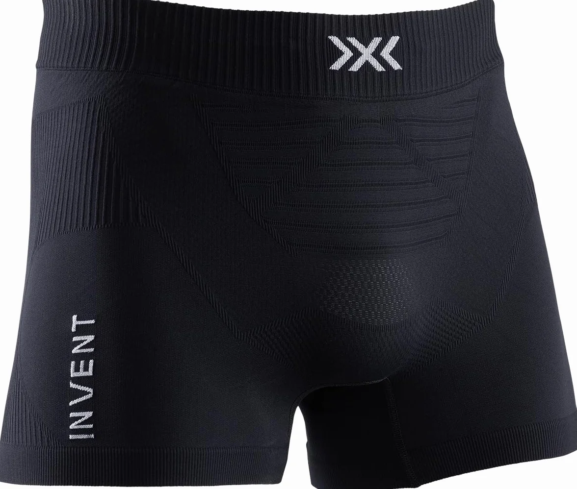 Lekkie bokserki męskie X-Bionic Invent 4.0, wysokowydajna bielizna sportowa z zaawansowanymi technologiami zapewniającymi optymalną kontrolę klimatu i wygodę - Arctic White/Opal Black, L