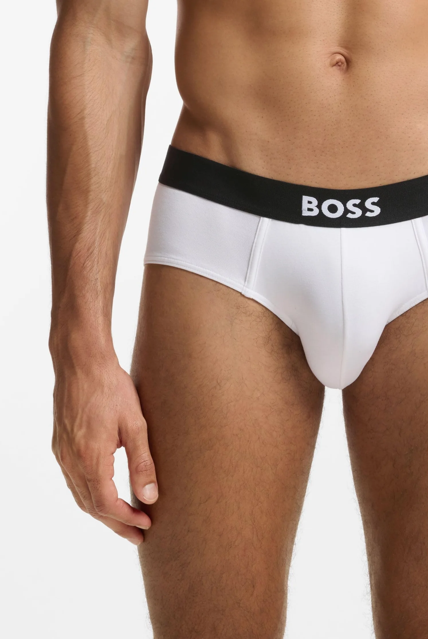 BOSS HipBr 3P jeden, krótki męski, różne opakowania wstępne 999, M (opakowanie 3 szt.), Różne opakowania wstępne 999, M