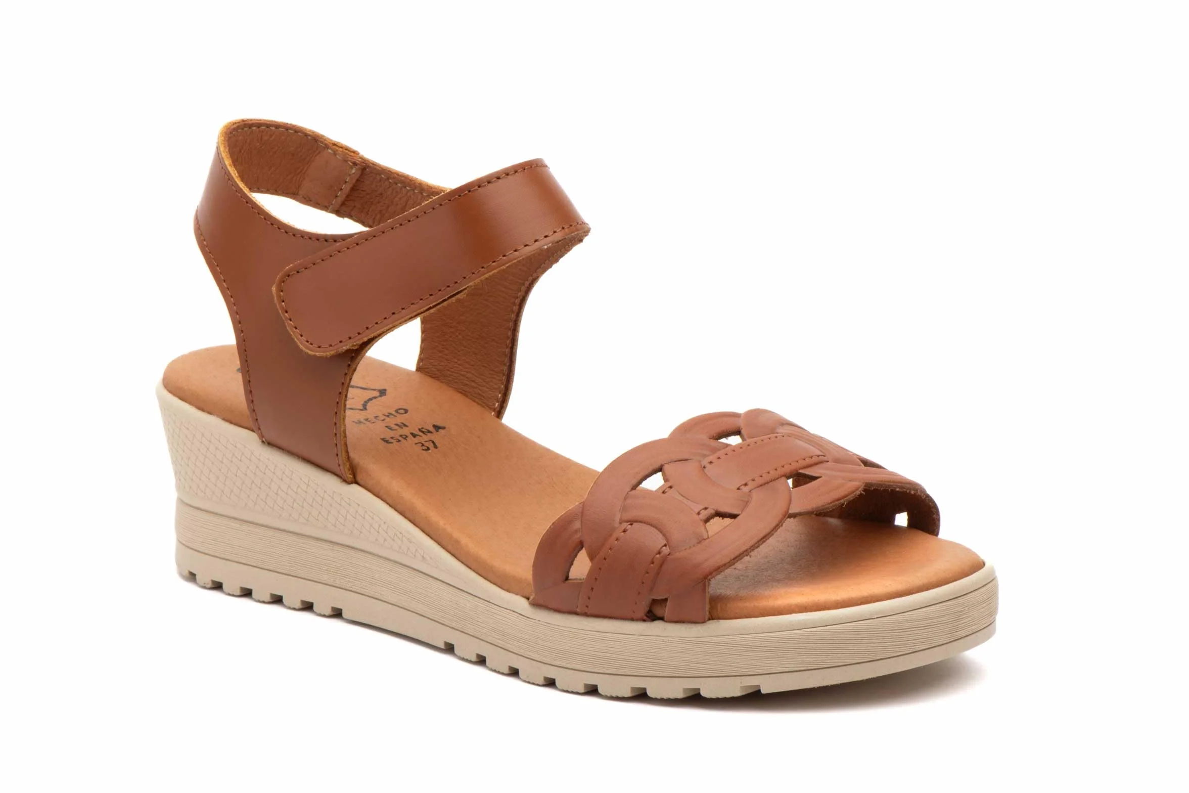 NOESLOMISMO BY DILEMA Sandały damskie na koturnie | Wygodne Letnie buty