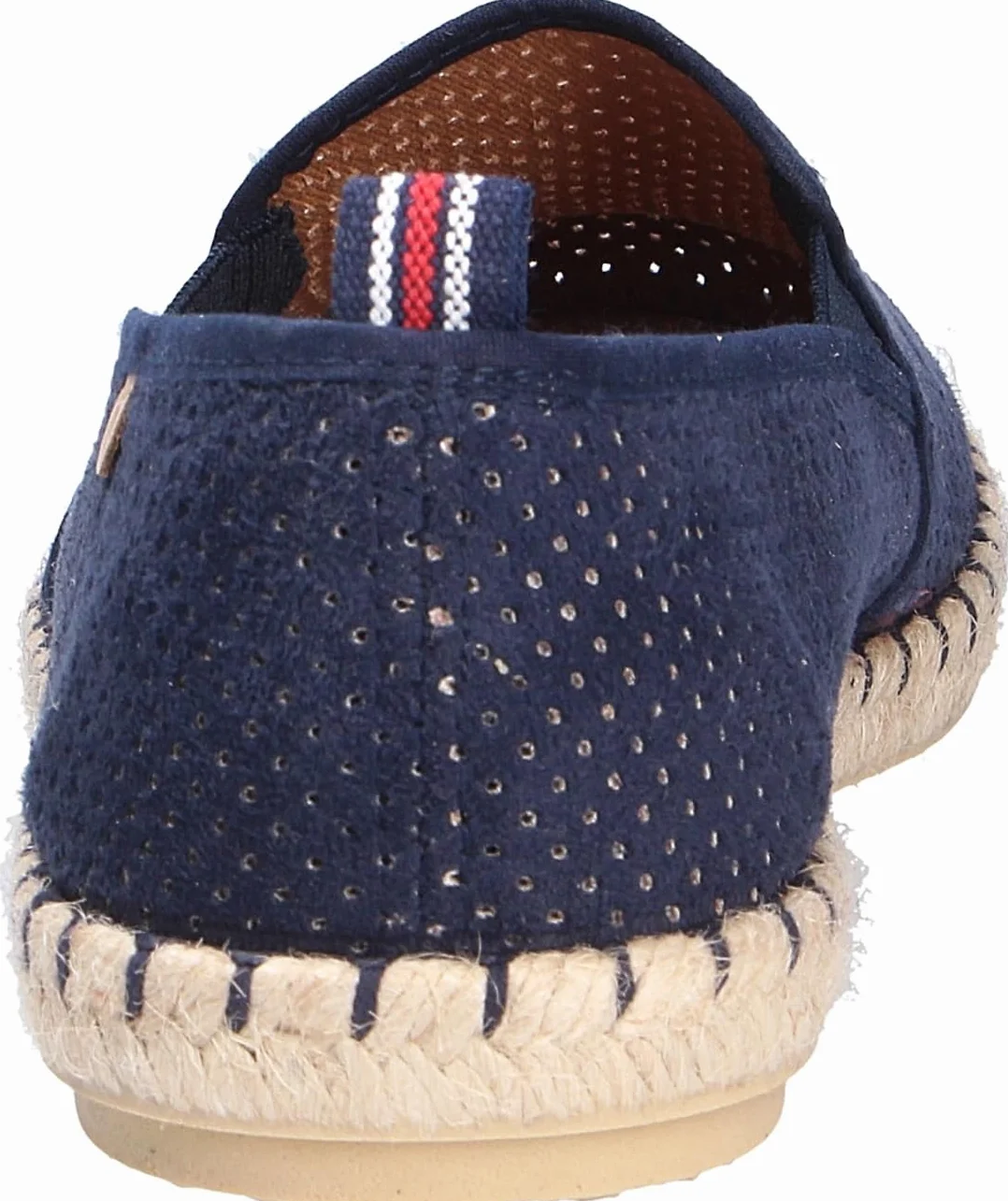 VERBENAS Męskie buty wsuwane Tom Hole Slipper tekstylne do noszenia w czasie wolnym, eleganckie wsuwane slip-ons Uni Tom męskie klapki beżowe