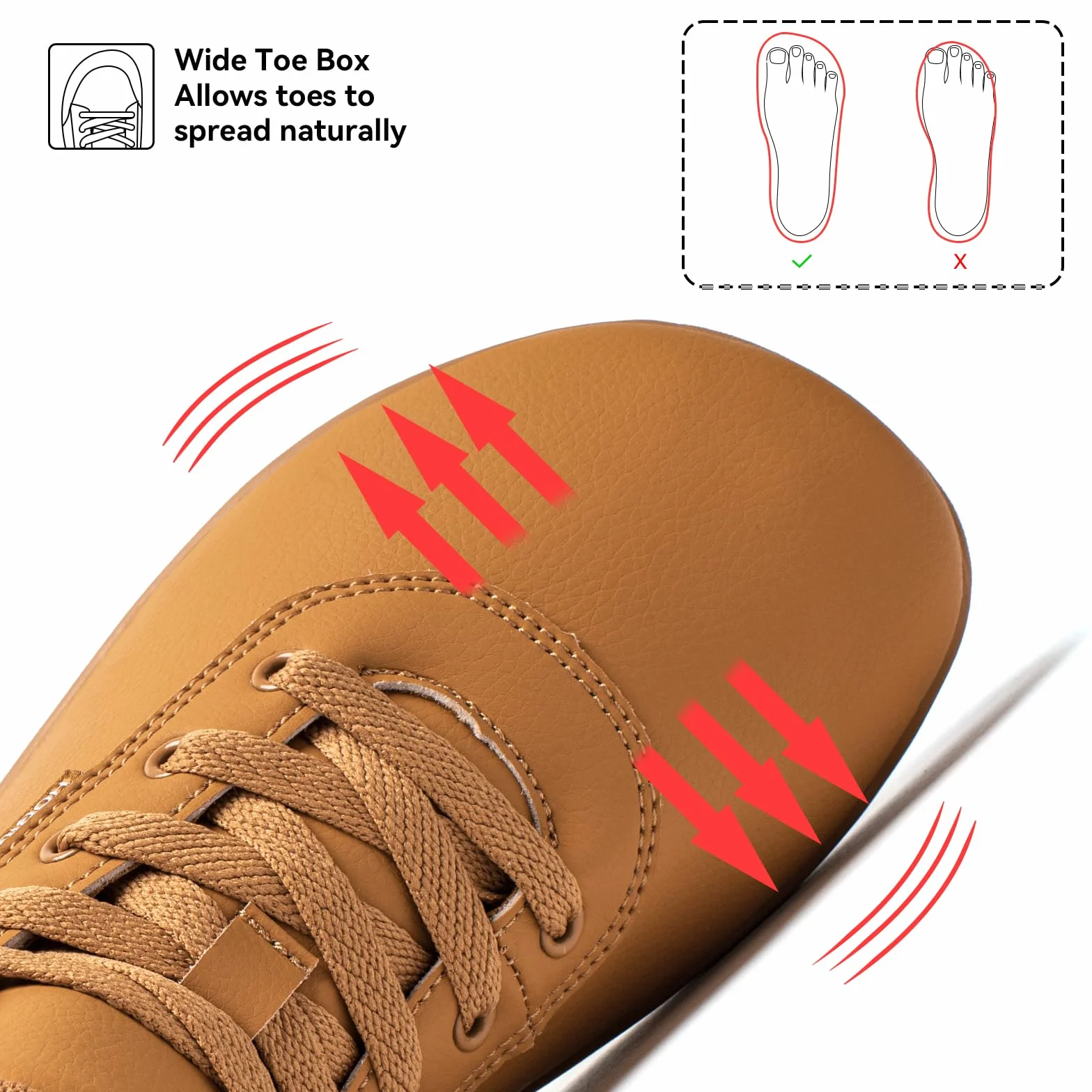 HOBIBARE wodoodporne buty typu sneakers na boso, dla kobiet i mężczyzn, bez obcasa, bez palców, oddychające botki