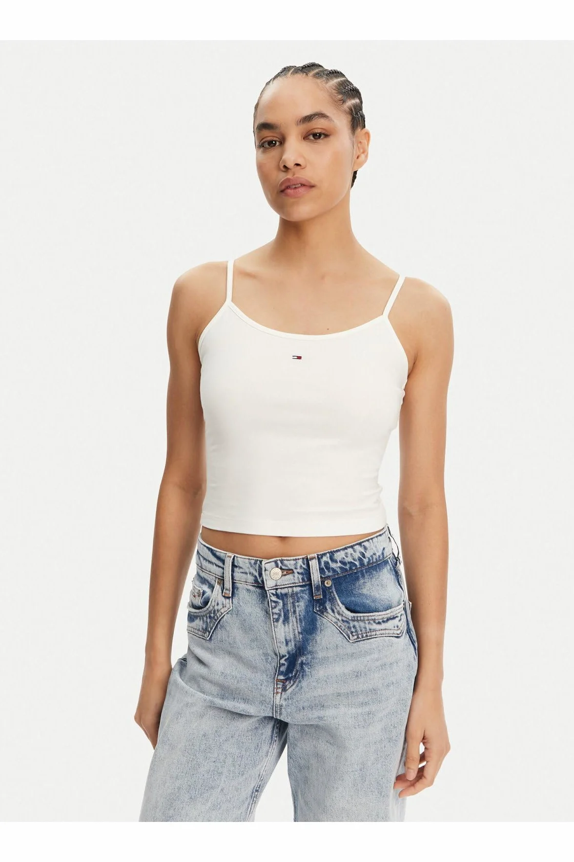 Tommy Jeans Inne dzianinowe topy Kobiety Tjw 2pack Essential Strap Top Dw0dw18148