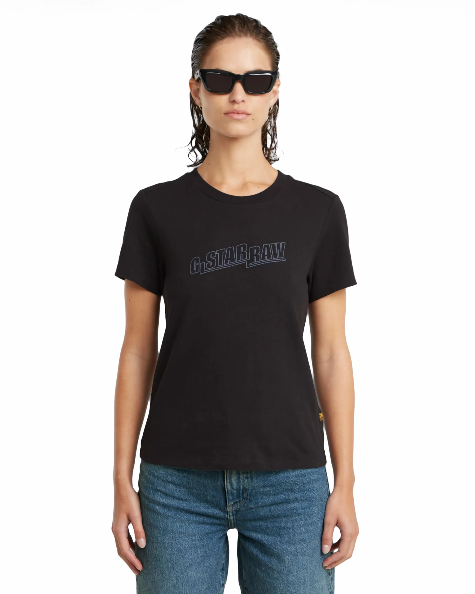 G-STAR Koszulka Kobiety Embro Logo R T Wmn