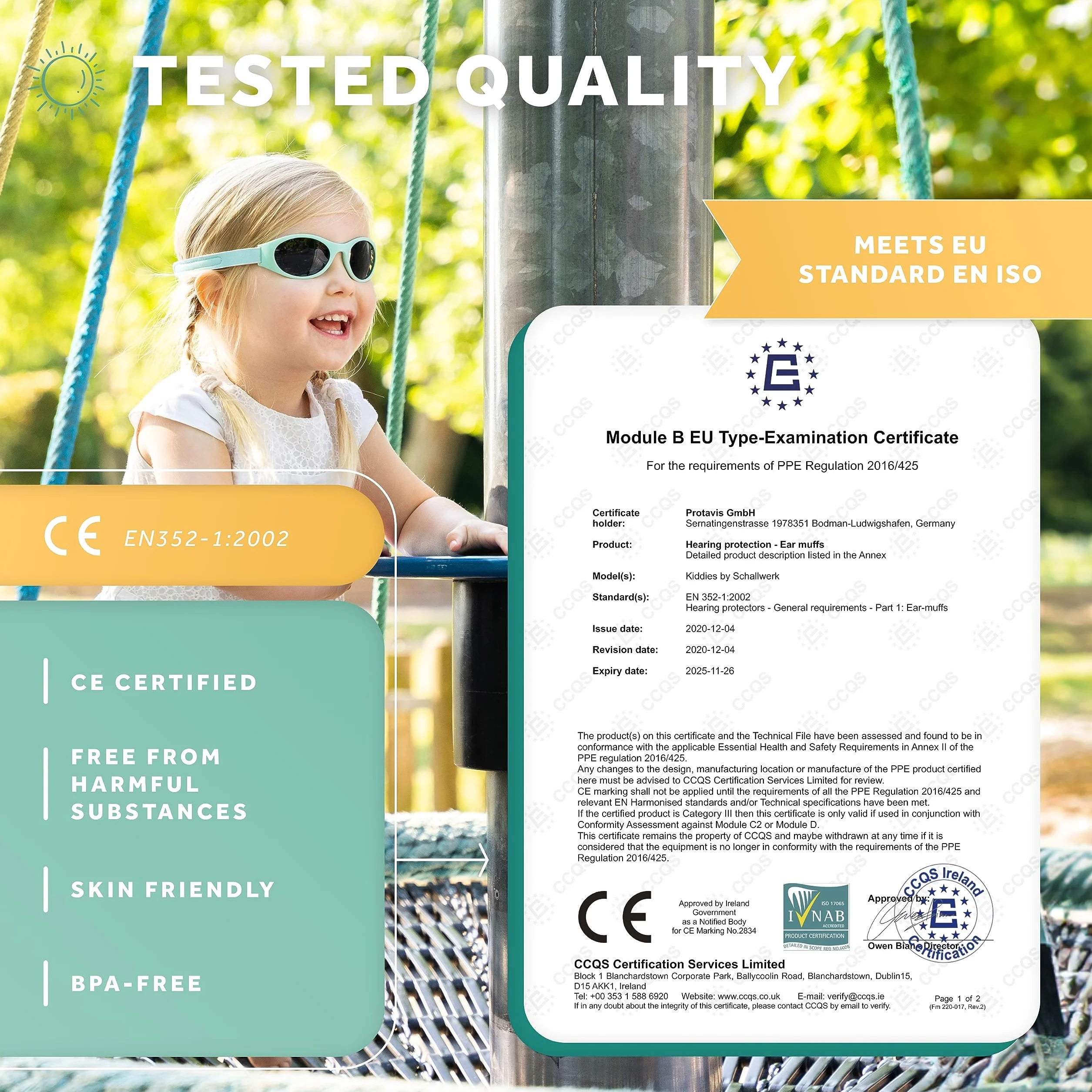 Schallwerk ® Baby Sun+ wysokiej jakości okulary przeciwsłoneczne dla dzieci w wieku 6-36 miesięcy – dziecięce okulary przeciwsłoneczne – okulary przeciwsłoneczne dla dzieci w wieku 1 roku – okulary