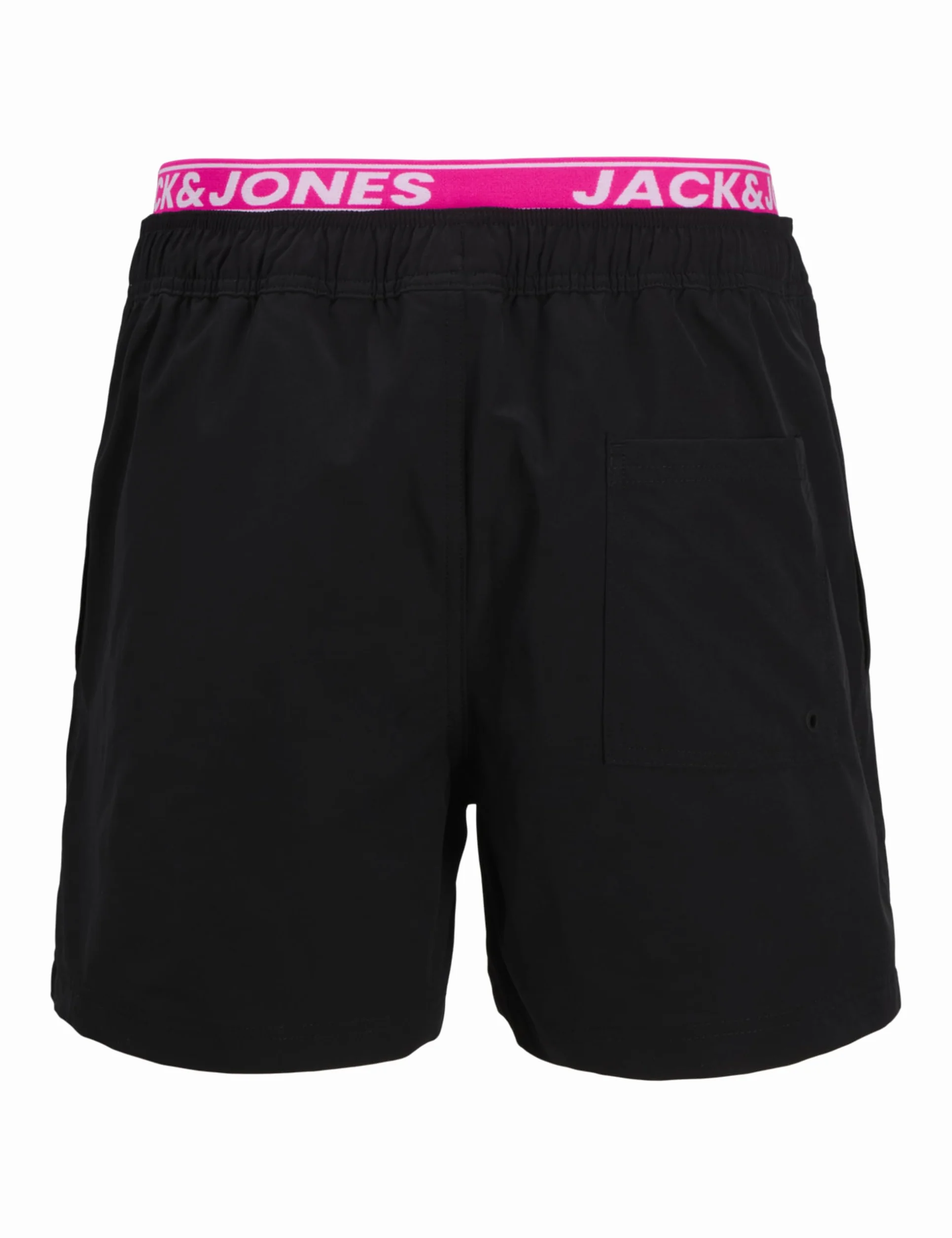 Jack & Jones Jpstmaui Jjswim Db Wb Neon AKM Pls, czarny, 44