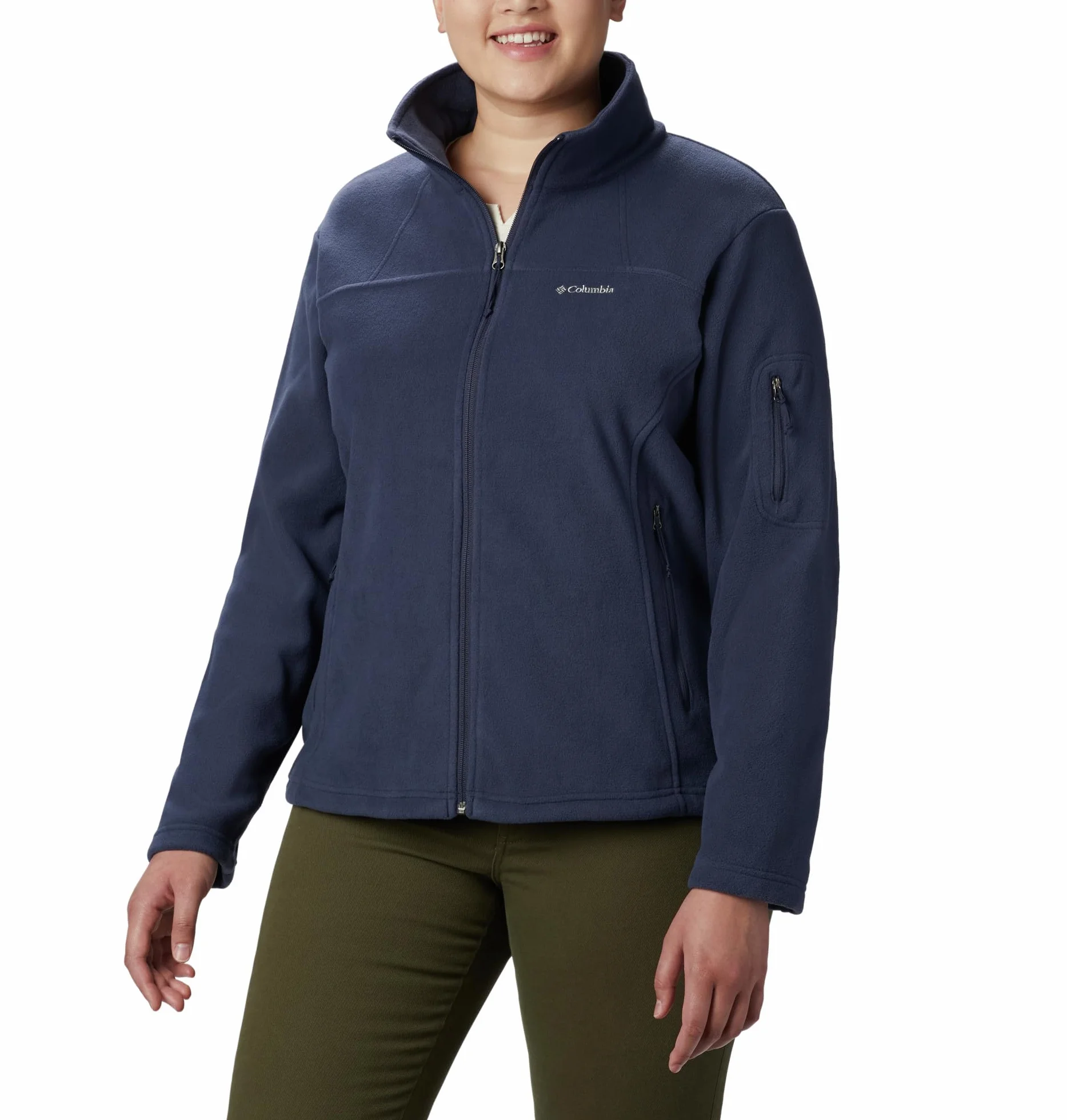 Columbia Fast Trek Jacket, Kurtka polarowa Kobiety, Nocturnal, L