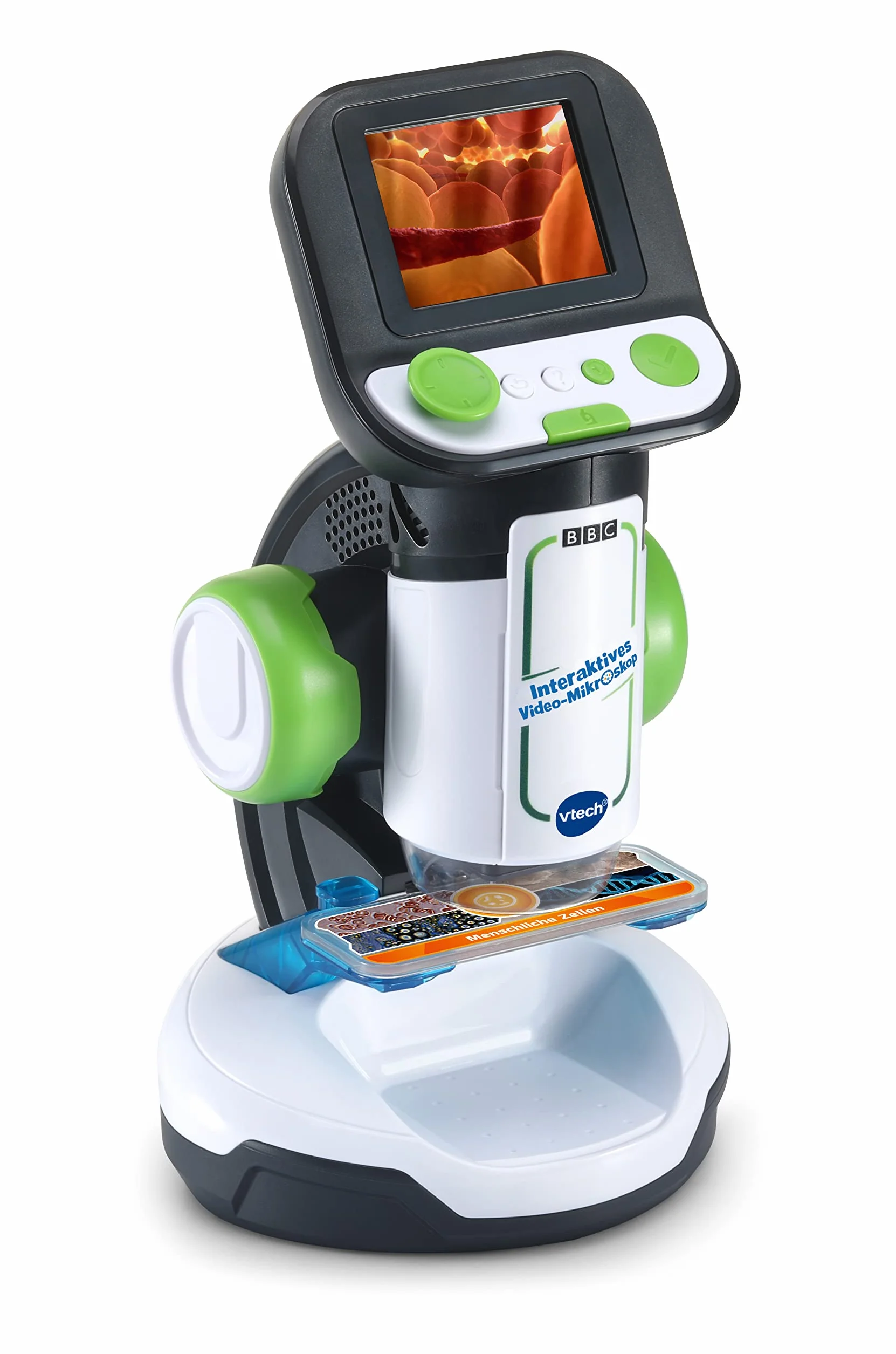 Vtech 80-616104 Interaktywny mikroskop wideo dla dzieci, kolorowy