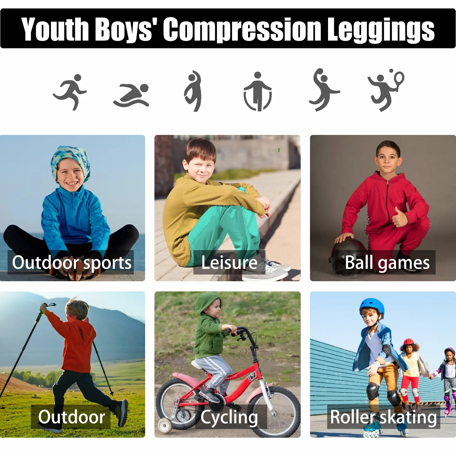 Dziecięce legginsy kompresyjne, bielizna sportowa, wygodna piłka nożna, warstwa podstawowa, oddychające spodnie termiczne, chłopięce, ciepłe legginsy sportowe, szybkoschnące, rajstopy, do