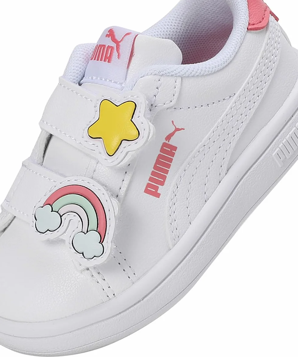PUMA Smash 3.0 Badges V Inf, Sneakersy dziewczęce