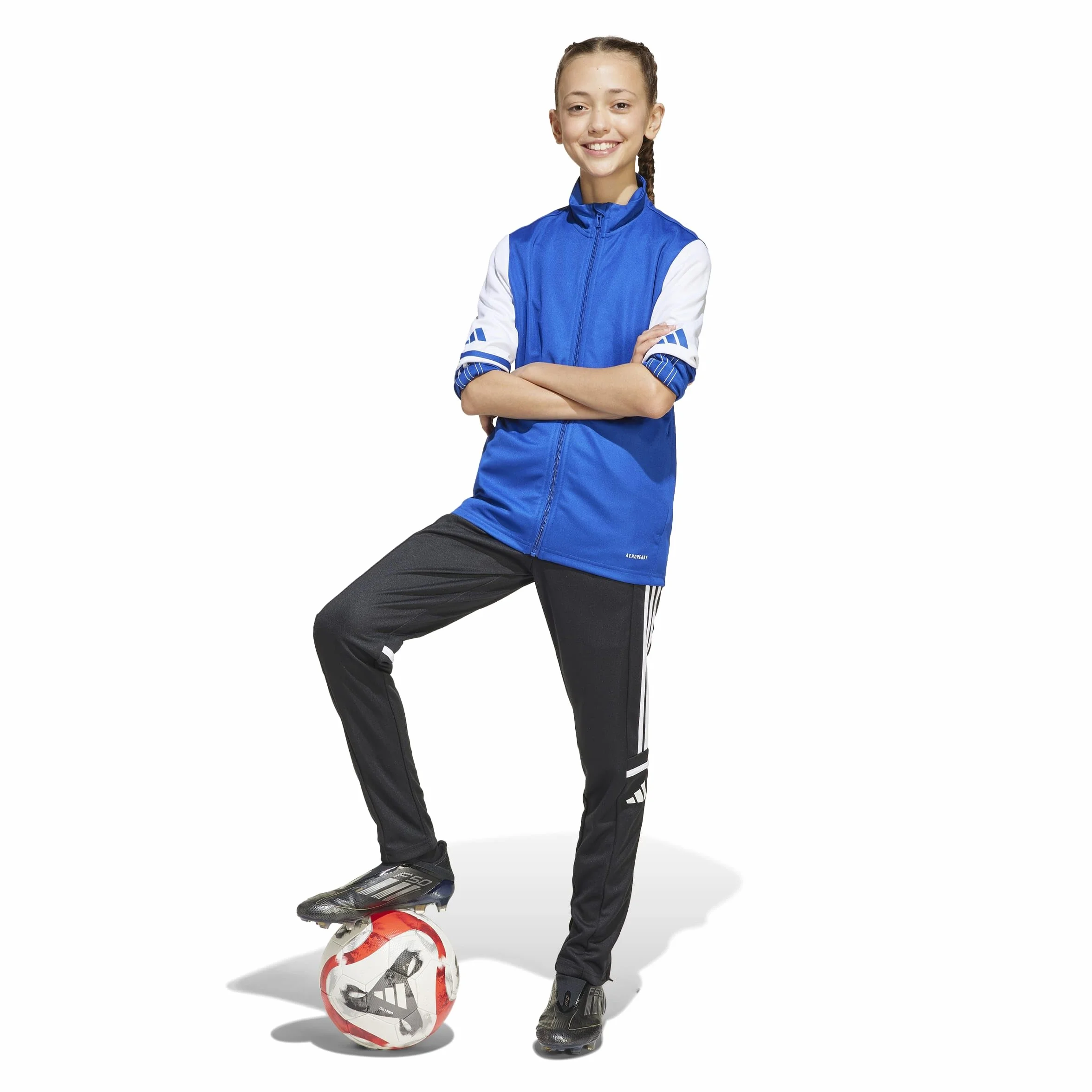 adidas Nowoczesny Uniseks - dzieci SQUADRA25 TRAINING JACKET KIDS