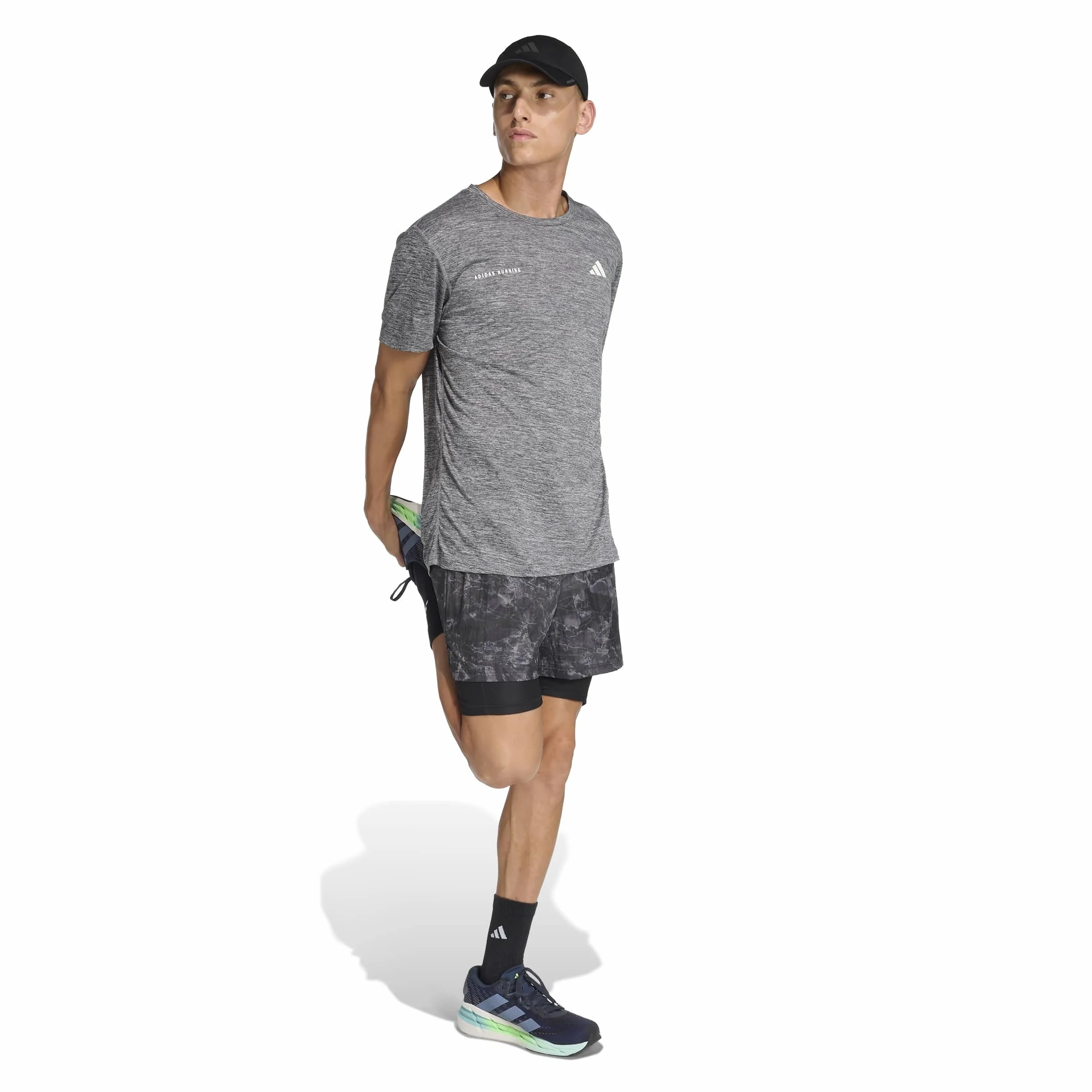adidas Own The Run Spray Dye 2in1 Short - Shorty Mężczyźni