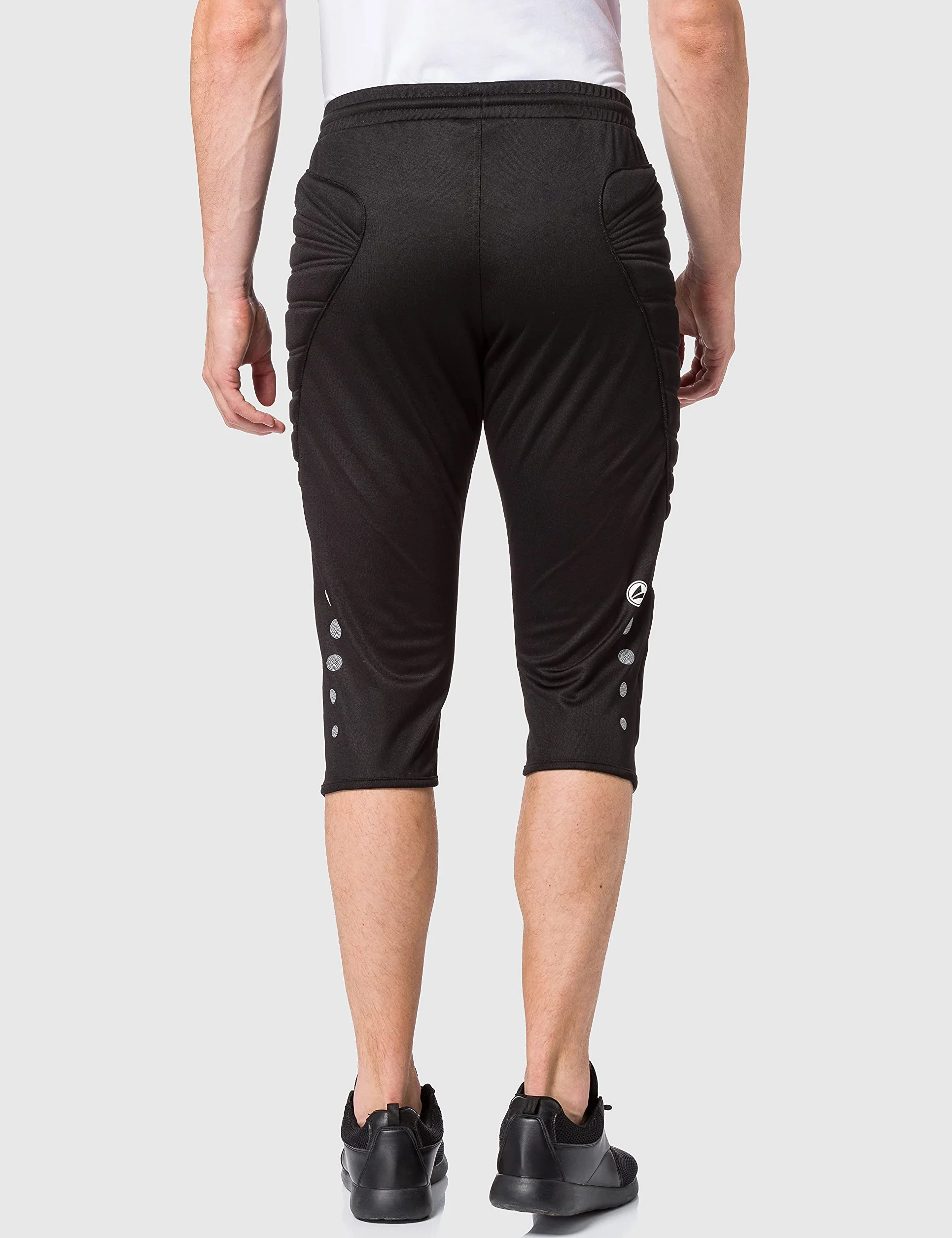 JAKO Męskie spodnie bramkarskie (wszystkie długości) TW-Capri Striker, czarne, XXL, 8938