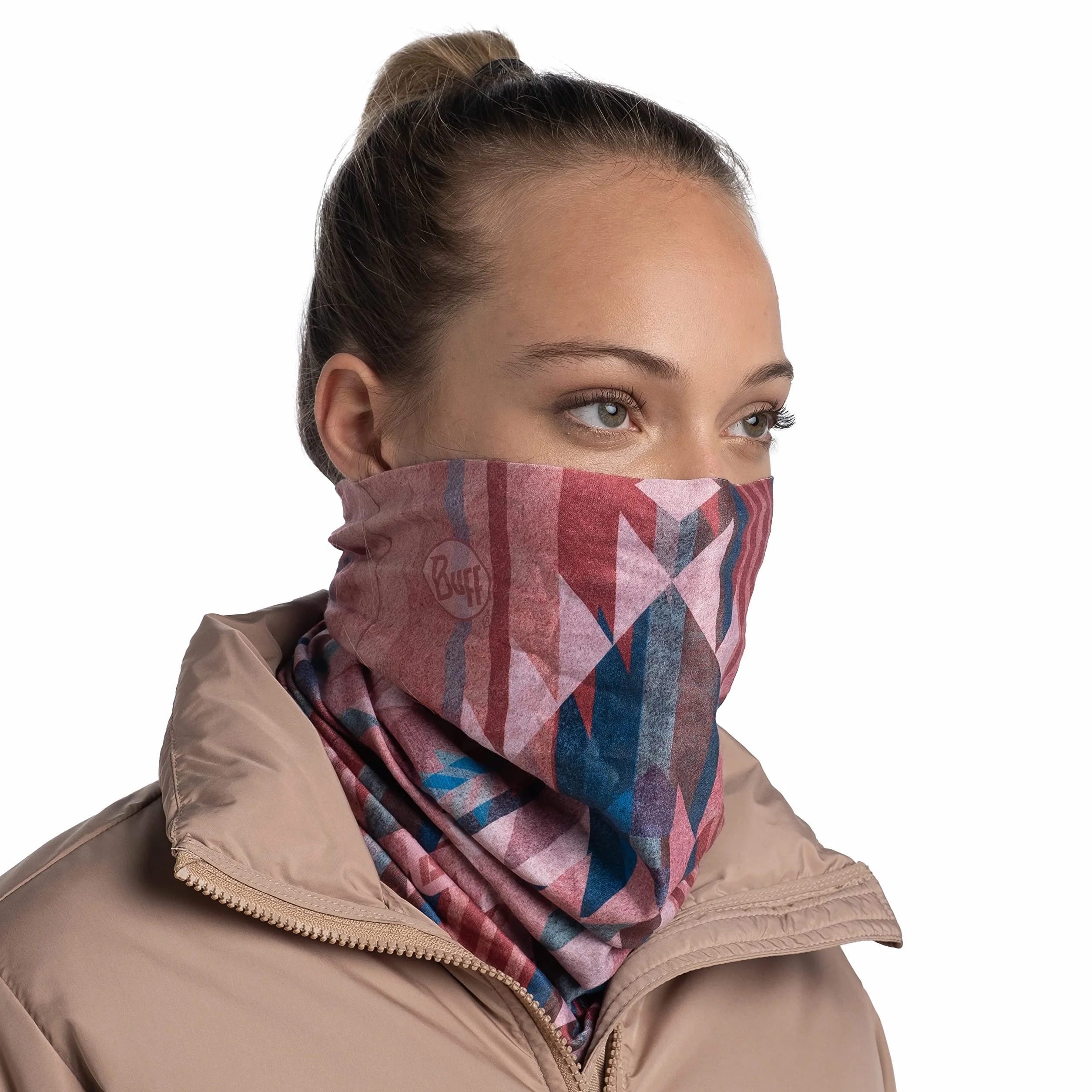 Buff Unisex ThermoNet rurowy szalik bandana - różowy
