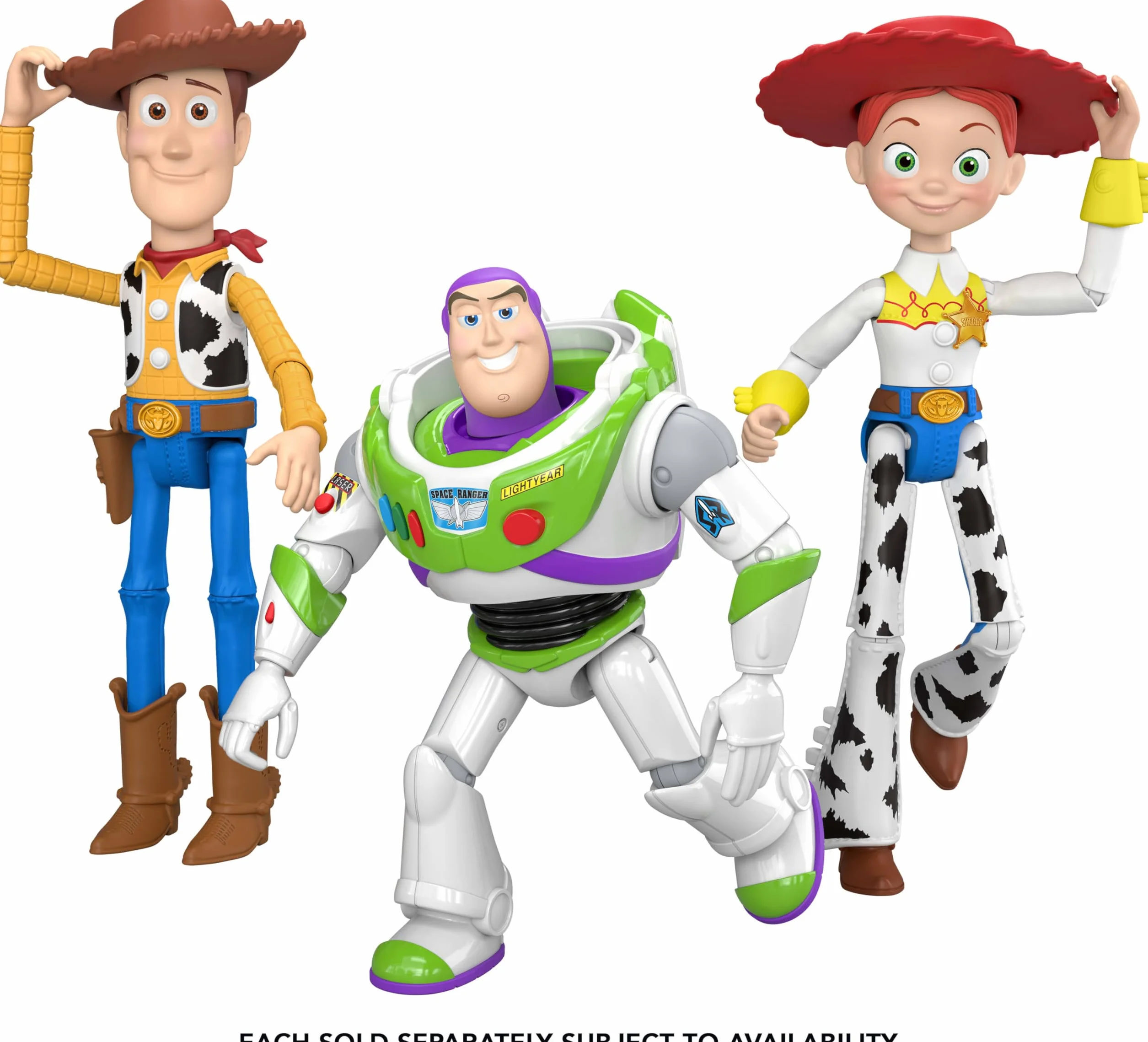 Mattel Disney Pixar Toy Story 5 PlayScale Jessie Figurka (ok. 22 cm), kowbojka, 12 punktów ruchu, filmowy wygląd, zdejmowany kapelusz, zabawka dla dzieci 3+, JKV16