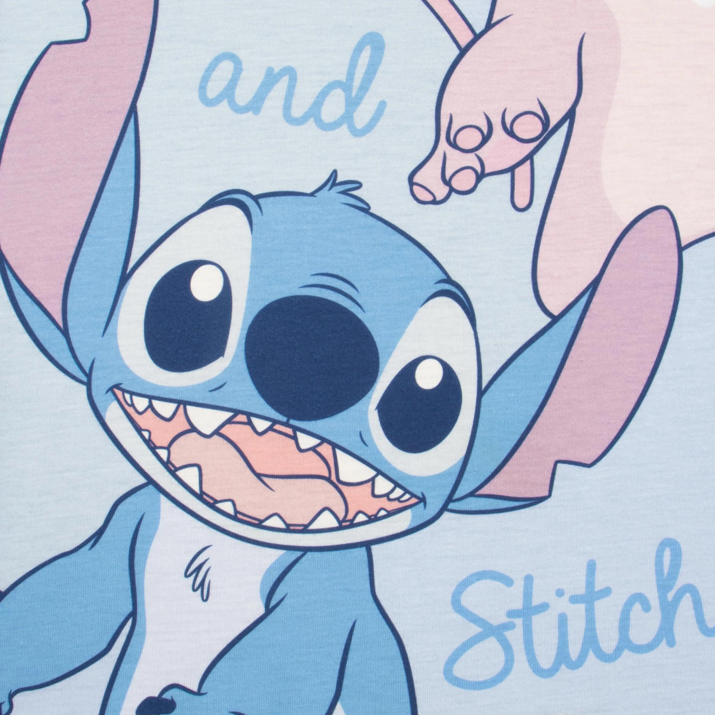 Disney Lilo i Stitch Koszula Nocna dla Dziewczynek | Angel i Stitch Koszula Nocna | Koszula Nocna z Krótkim Rękawem