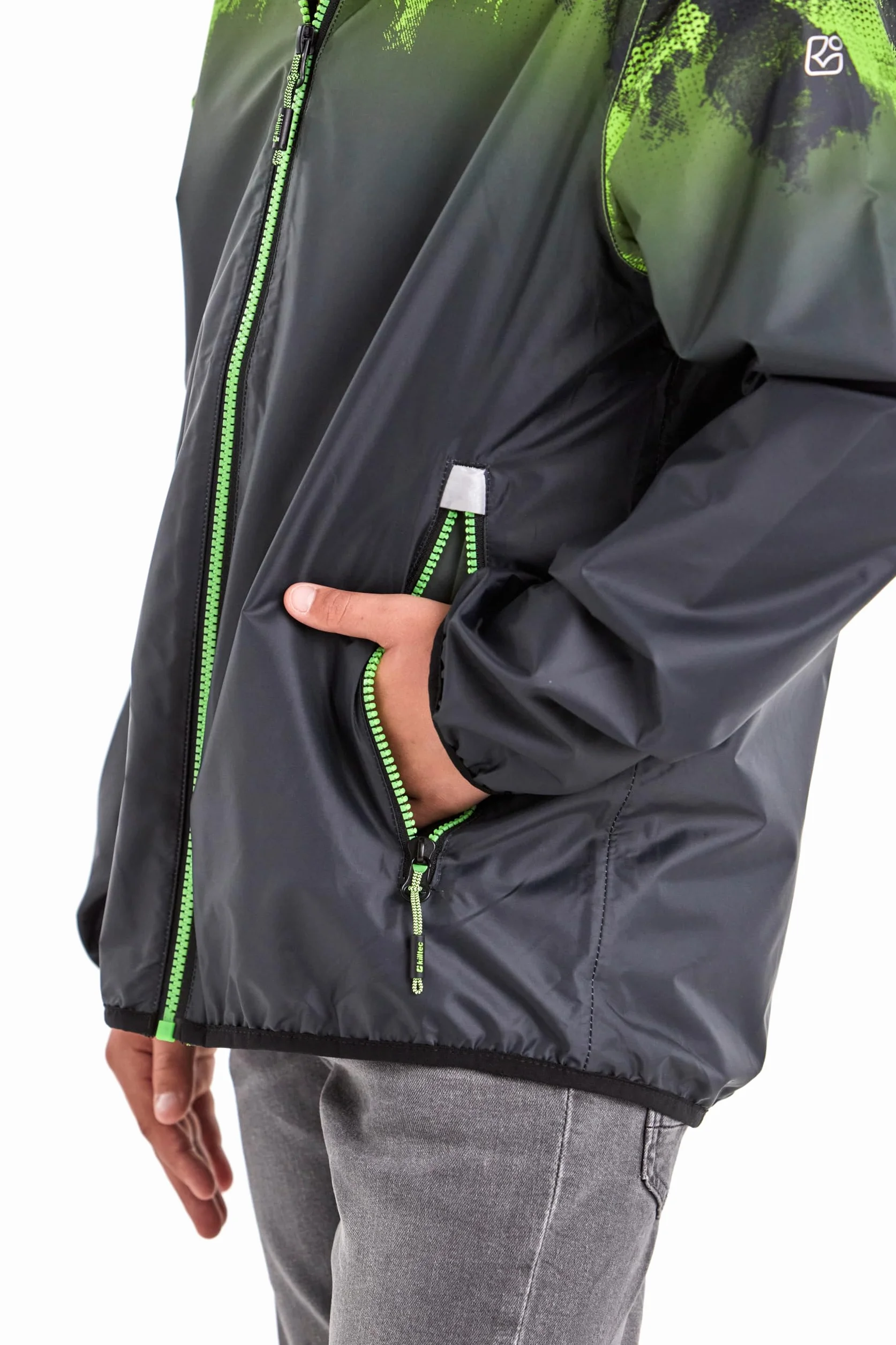 Killtec Funktionsjacke/Regenjacke mit Kapuze, packbar Dziewczynki Lyse Bys Jckt B