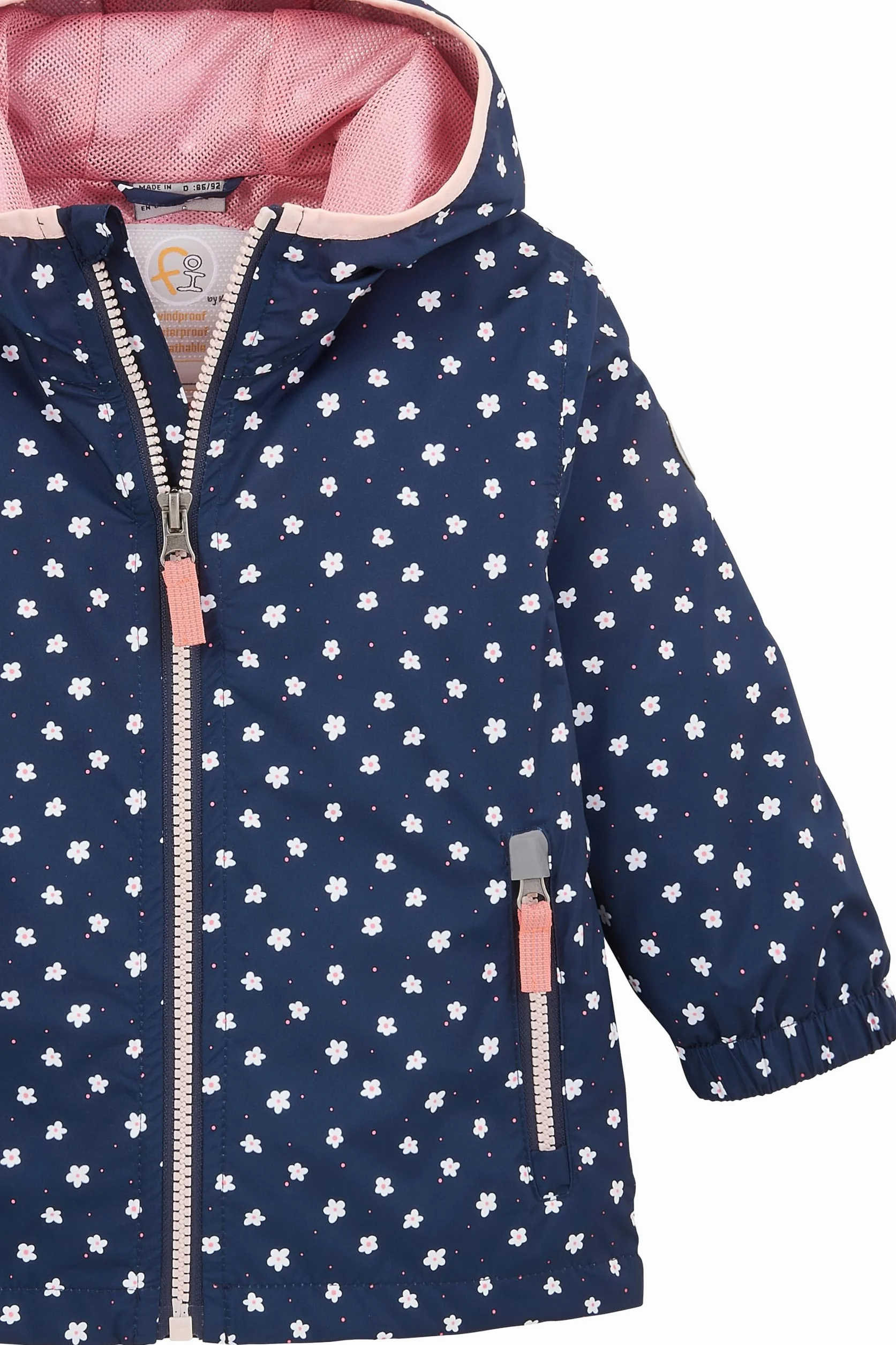 first instinct by killtec Funkcjonalna kurtka/kurtka outdoorowa z kapturem Unisex Kids Fios 71 Mns Jckt