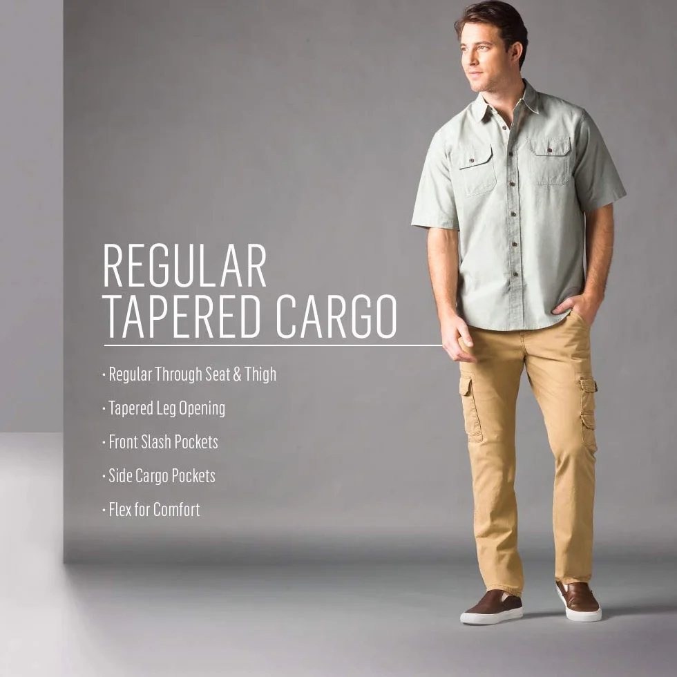 Wrangler Spodnie męski Wrangler Authentics Men's Regular Tapered Cargo