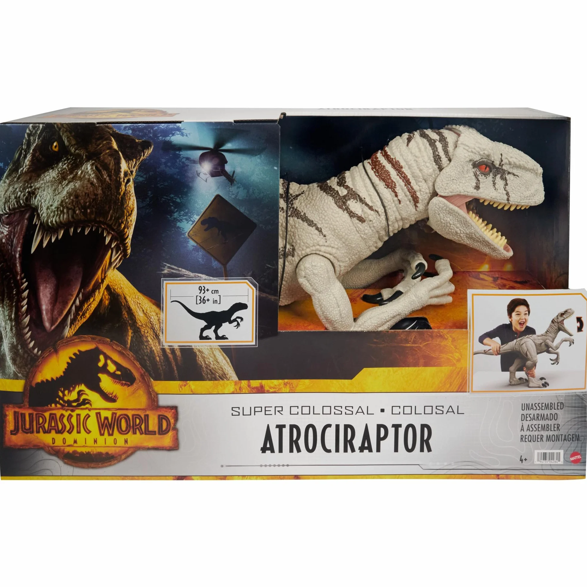 Mattel Jurassic World Super Kolosalny Dinozaur Figurka do zabawy dla dzieci HFR09
