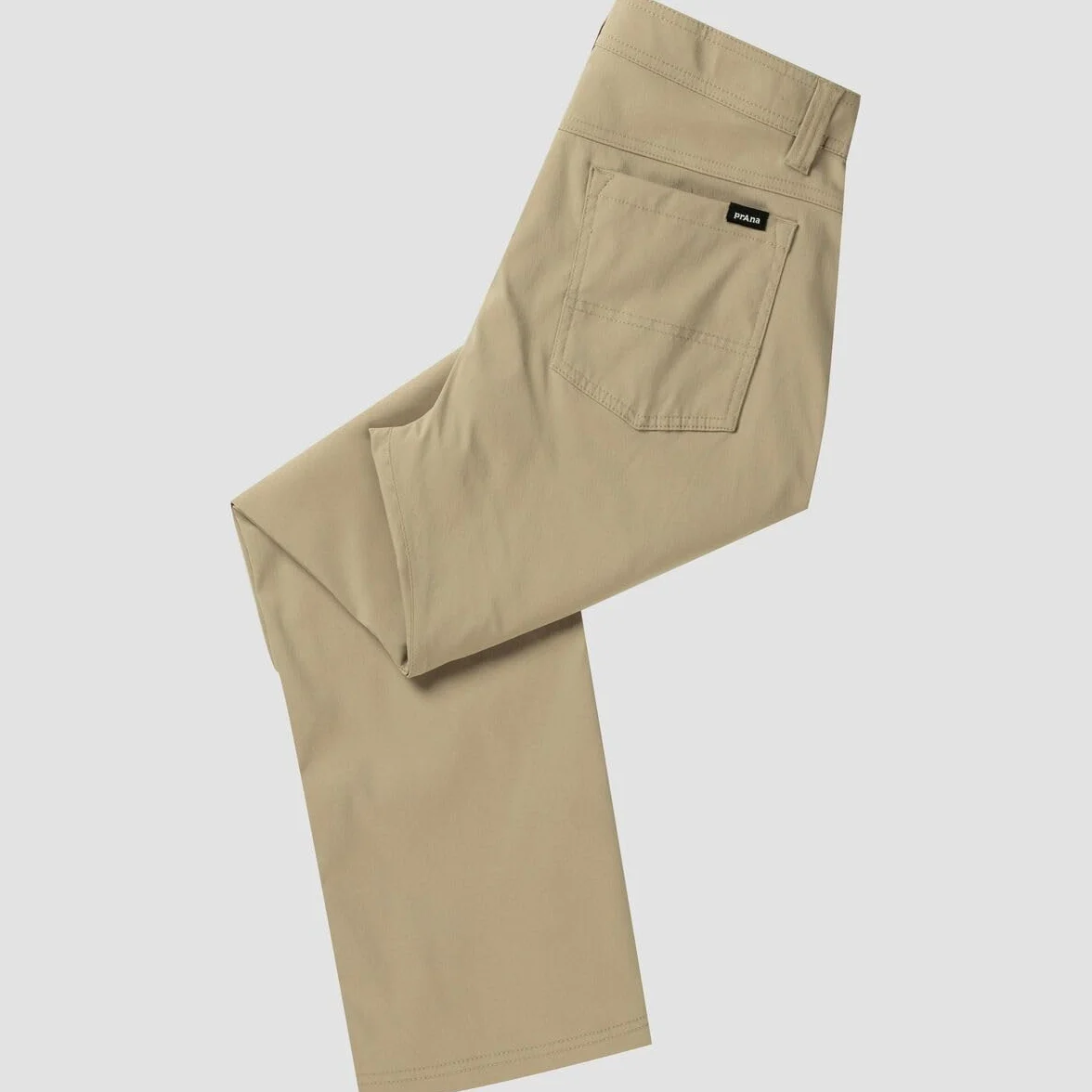 prAna, Brion Spodnie męskie, piaskowy, 34W / 30L