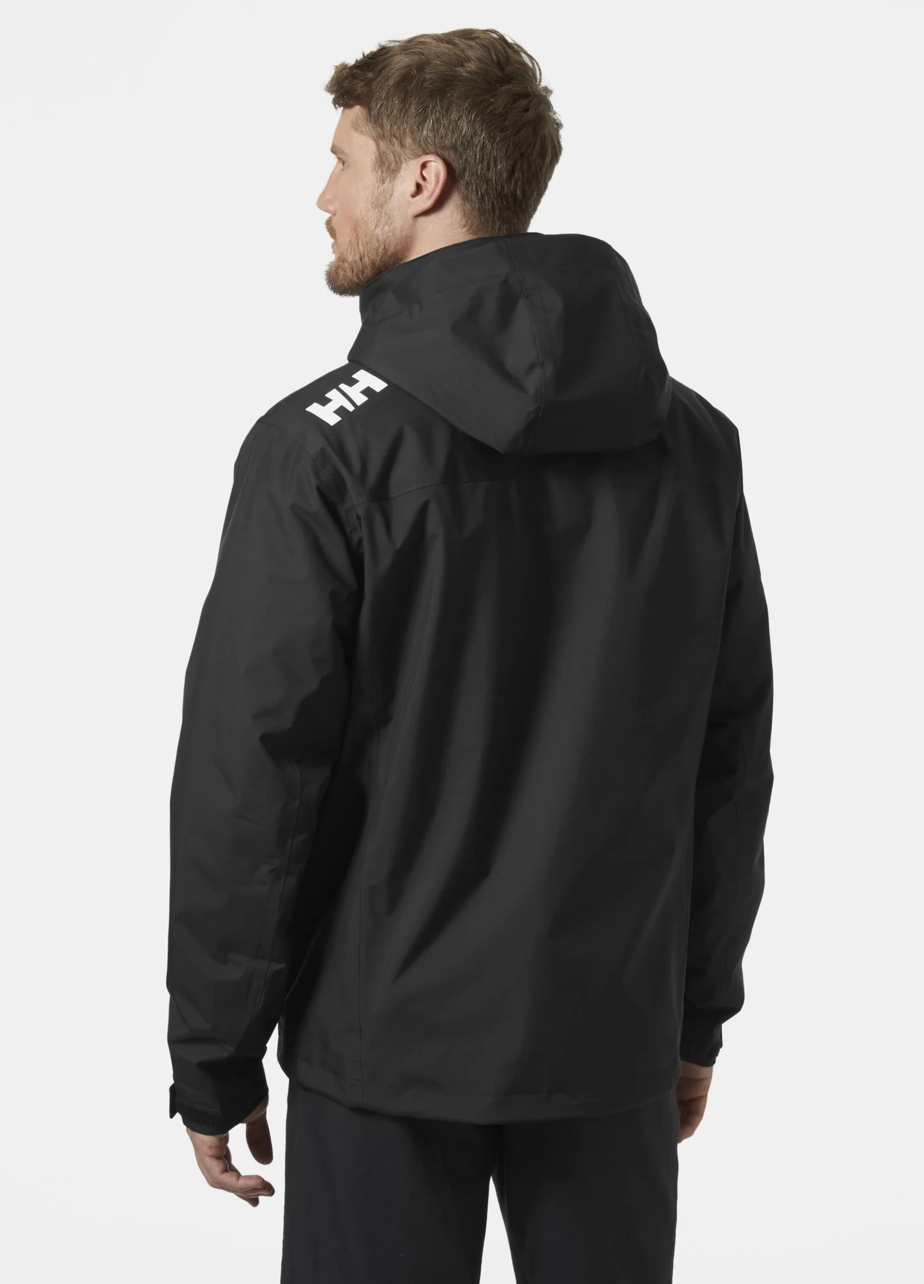 Helly-Hansen Crew Midlayer 2.0 wodoodporne kurtki dla mężczyzn z izolowaną, wiatroszczelną tkaniną żeglarską i pakowanym kapturem