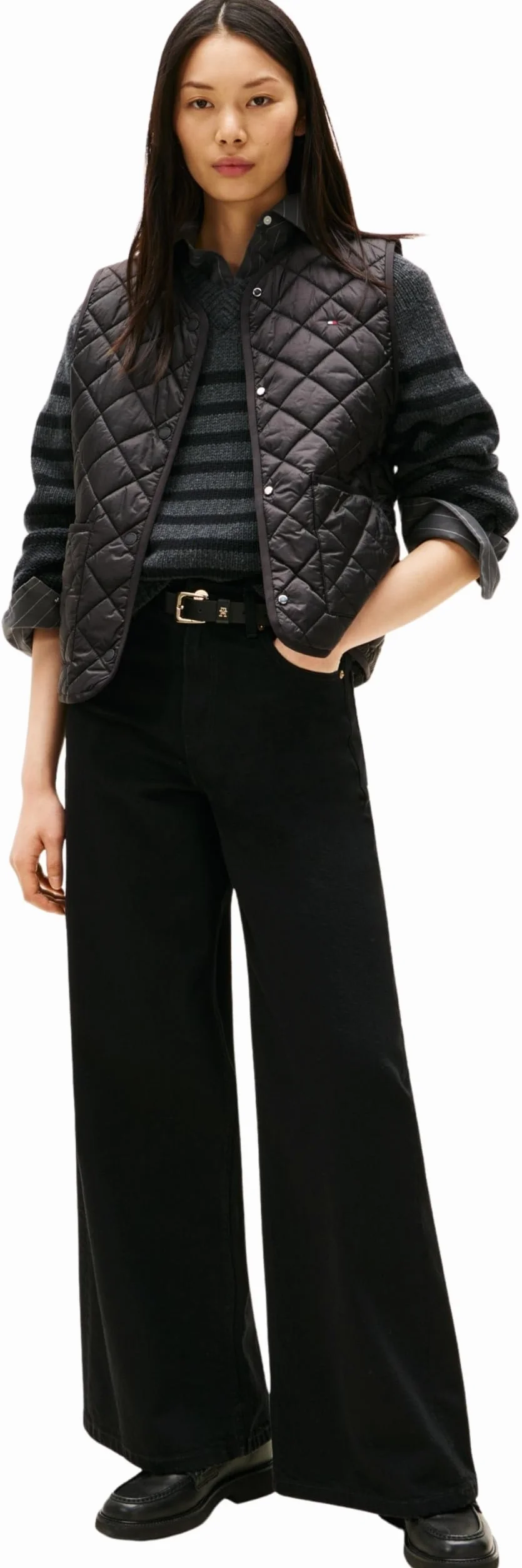 Tommy Hilfiger Kamizelka Kobiety Lw Padded Reg Quilted Vest Ww0ww47289