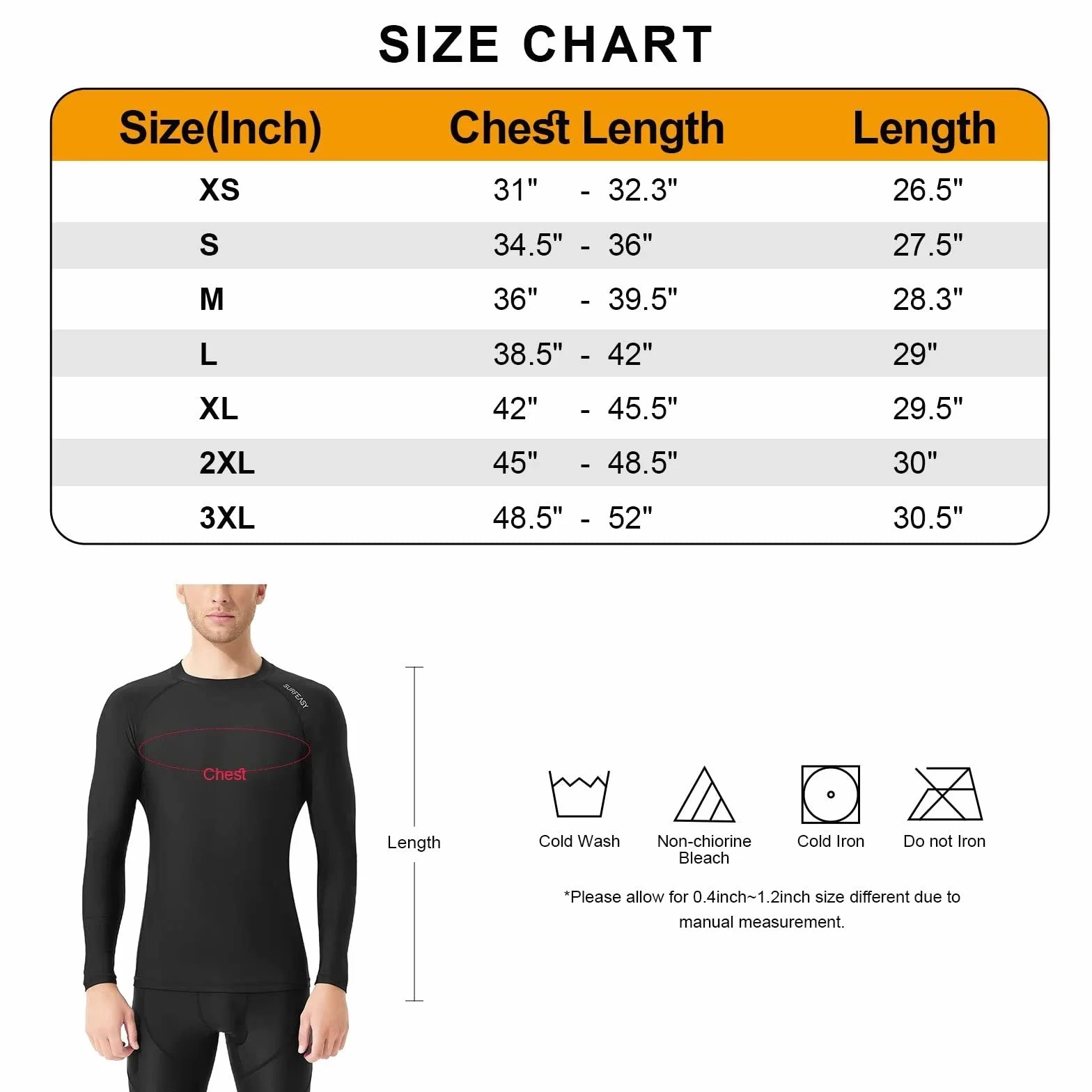 Rashguard męska koszulka z długim rękawem, ochrona przed słońcem, Rash Vest Men, Rash Guard, do surfowania, pływania, wędkowania, wędrówek