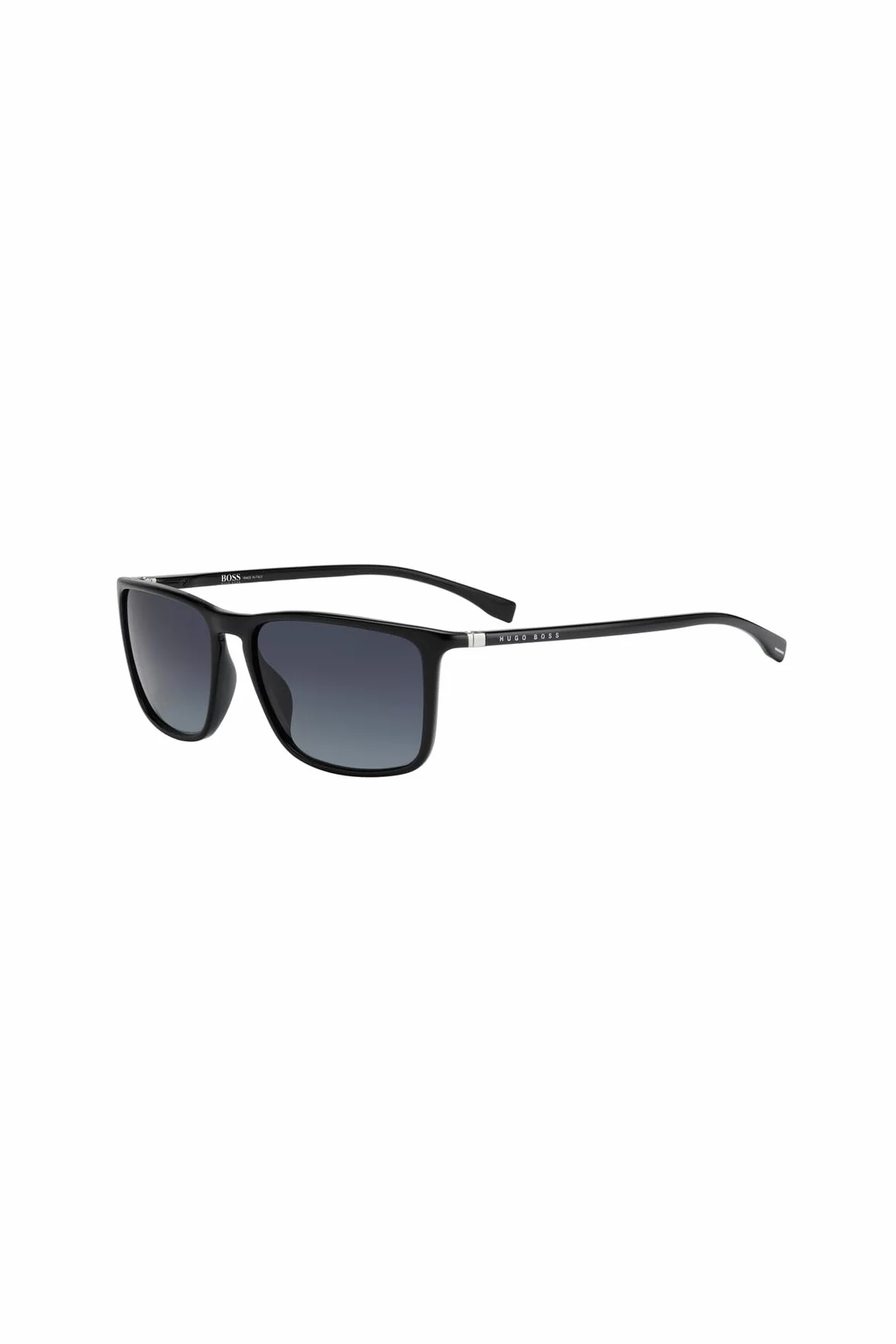 Boss BOSS 0665/S/IT Okulary Przeciwsłoneczne Black Silver/Grey Shaded 57/16/145 uomo