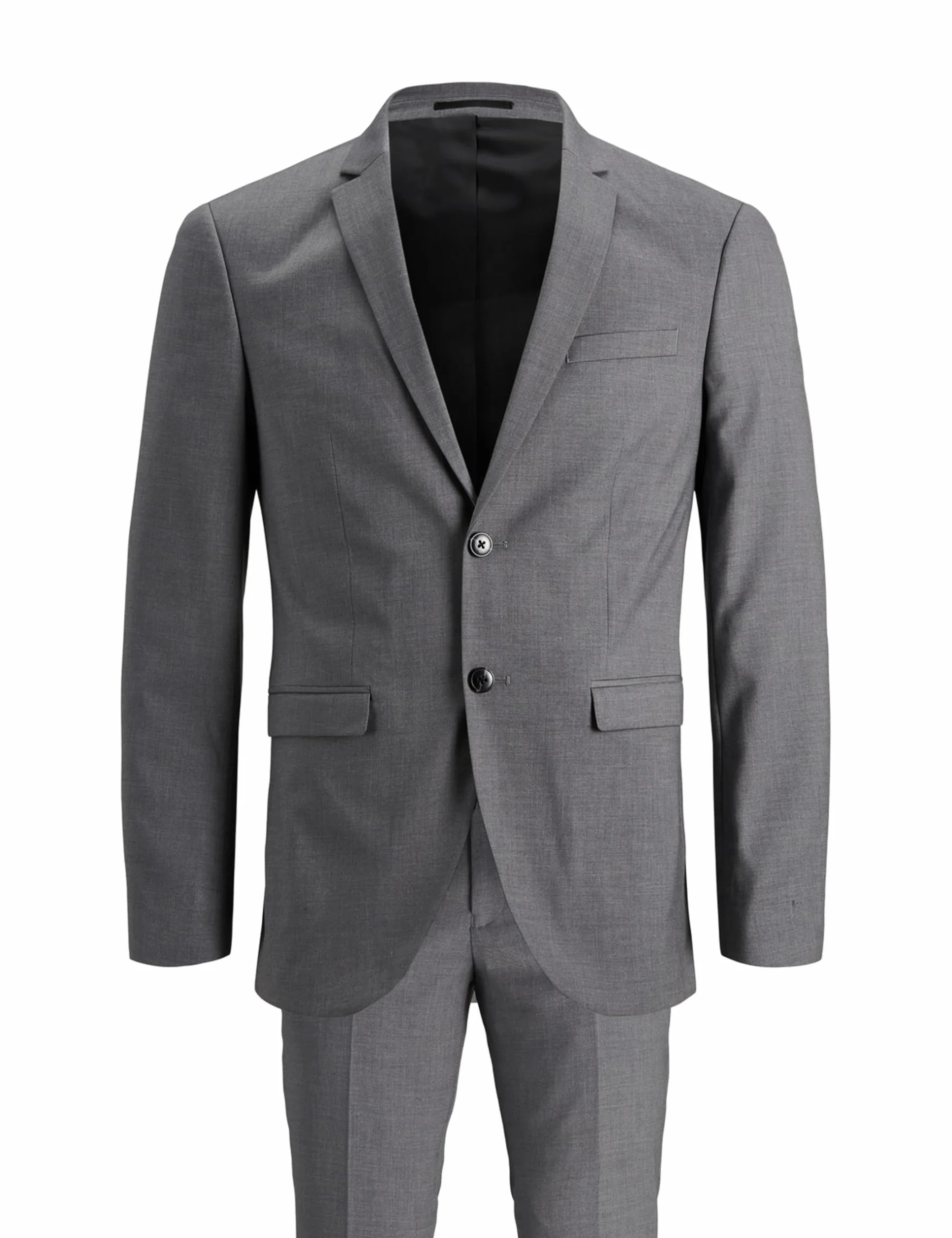 JACK & JONES jprfranco suit noos Garnitur Mężczyźni, jasnoszary melanżowy, 54