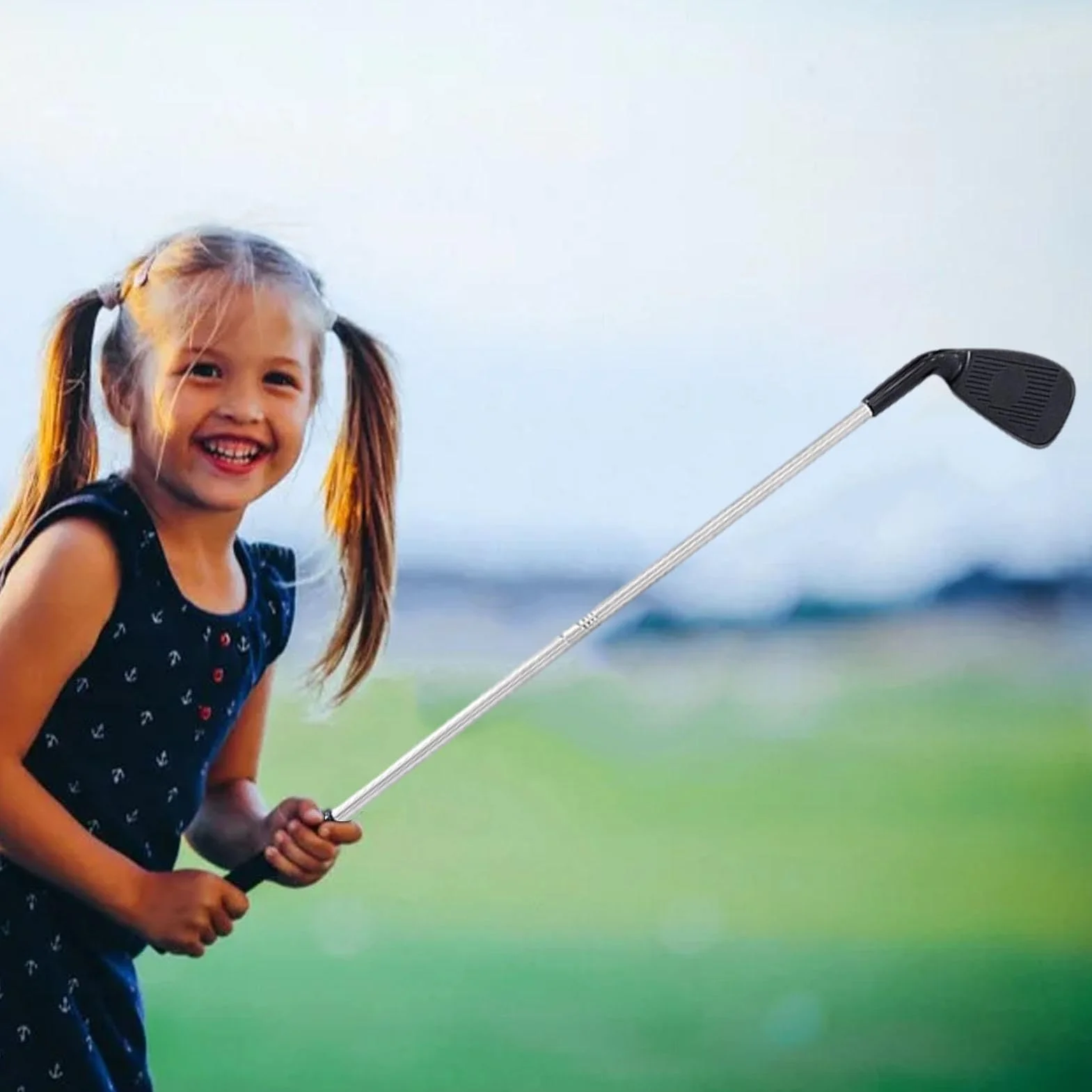 Miotacz do minigolfa | Klub Golf Solidny Miotacz Dla Mężczyzn Prawo/Leworęczny | Do użytku wewnątrz / na zewnątrz Dzieci Dorośli Miotacz Golfowy, Ćwicz Golfowy, Mini Kije Golfowe Do Każdego
