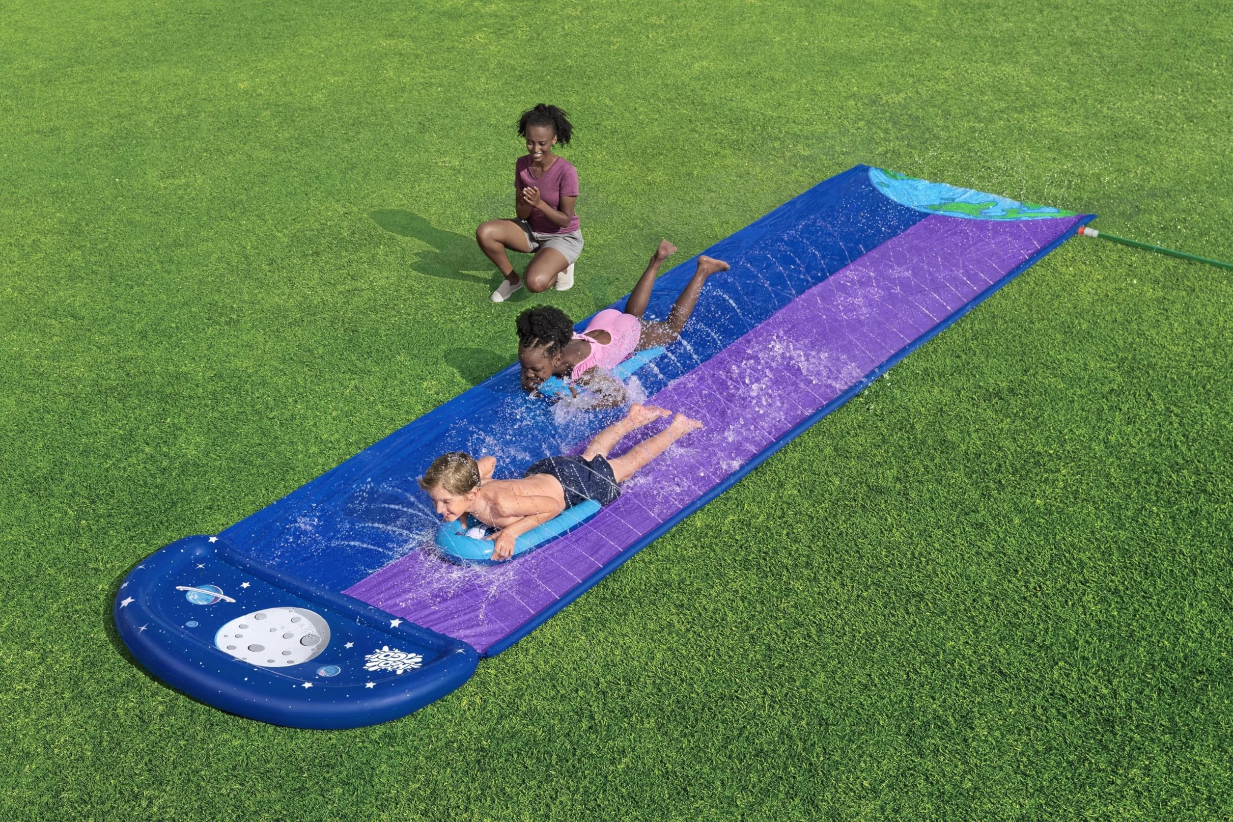 Zjeżdżalnia wodna Bestway Przesuwany Pojedyńczy 488 x 138 cm