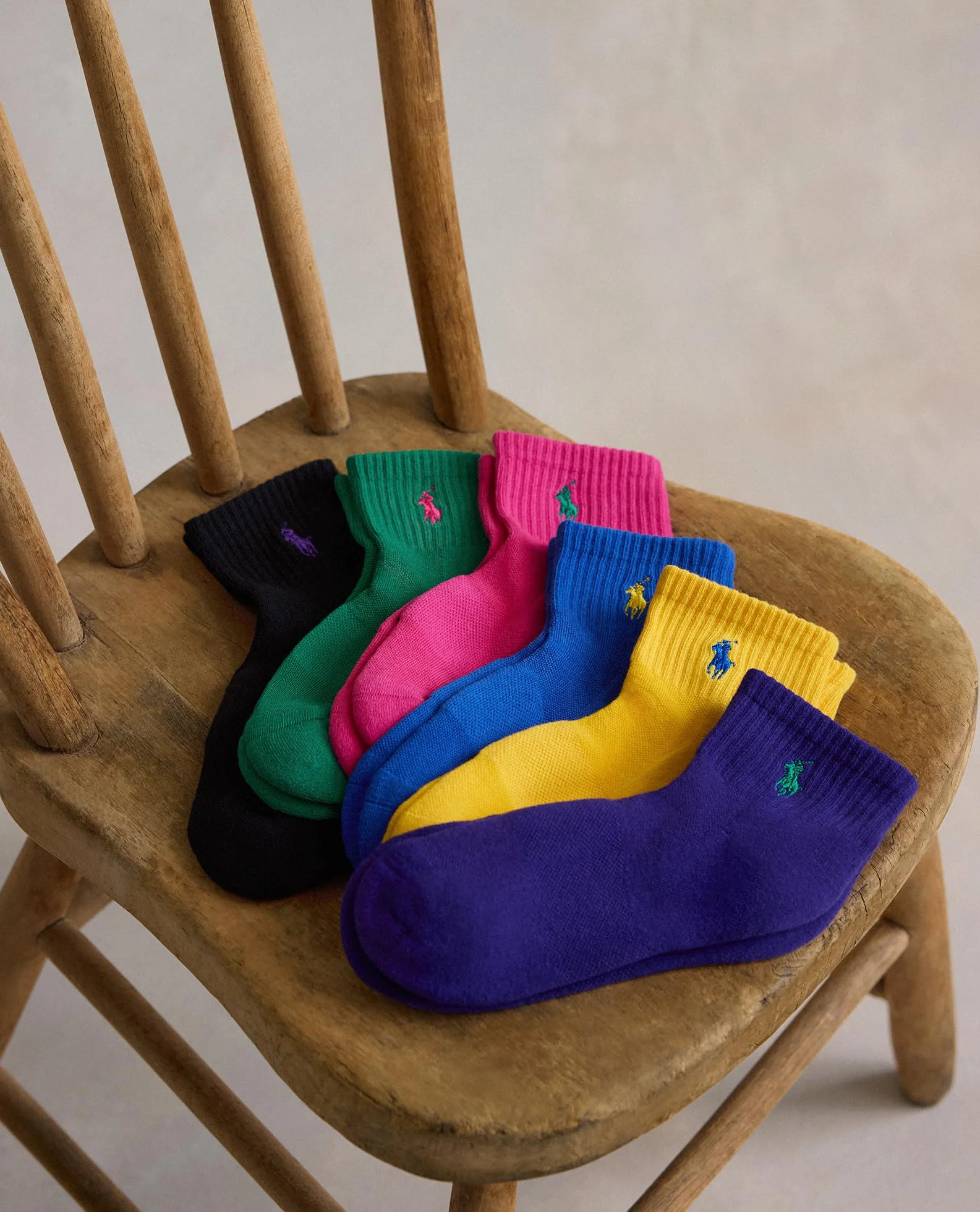 Polo Ralph Lauren damskie skarpetki Cushion Quarter, biały, 36.5-43 EU