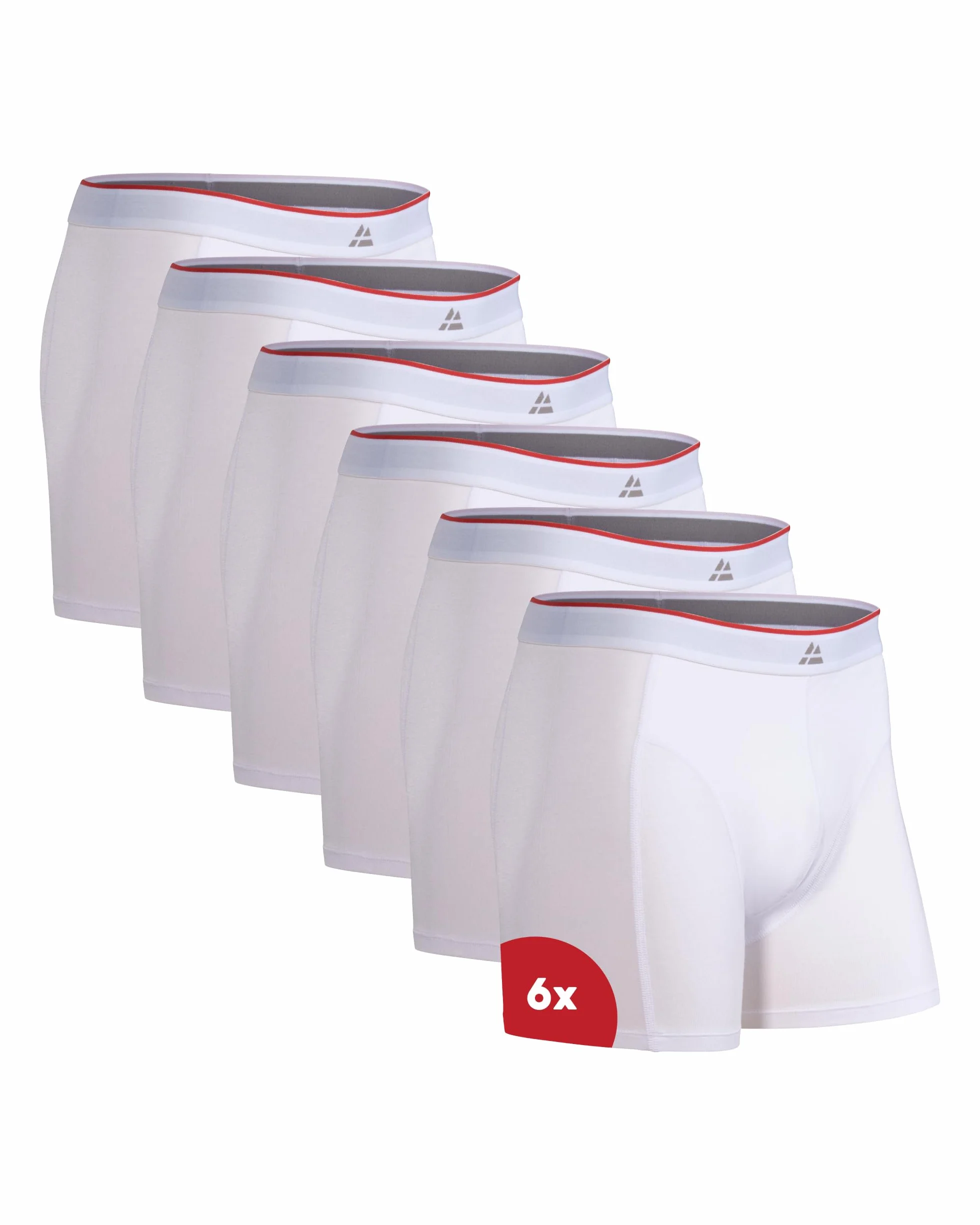 DANISH ENDURANCE Bambusowe Bokserki Męskie, Bielizna Premium, Klasyczne Majtki, 6-PACK