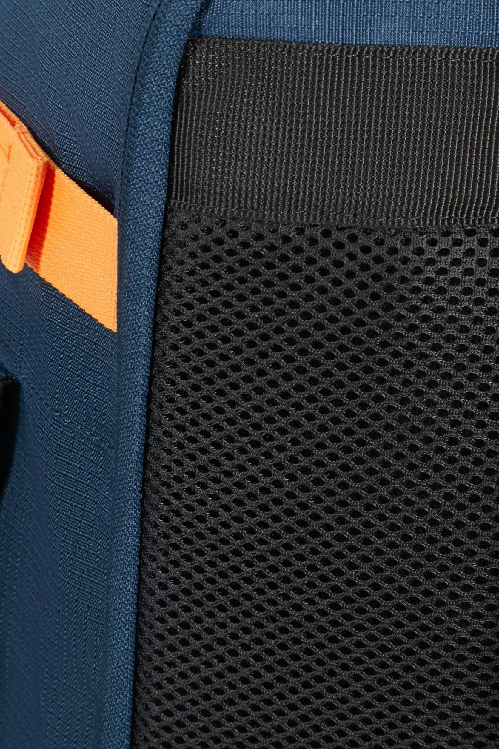American Tourister Take2Cabin - EasyJet Torba kabinowa 36 x 20 x 45 cm, 38 l, 0,70 kg, bagaż podręczny, plecak samolotowy M pod siedzenie, niebieski/pomarańczowy (Dark Navy/Radiant Orange)