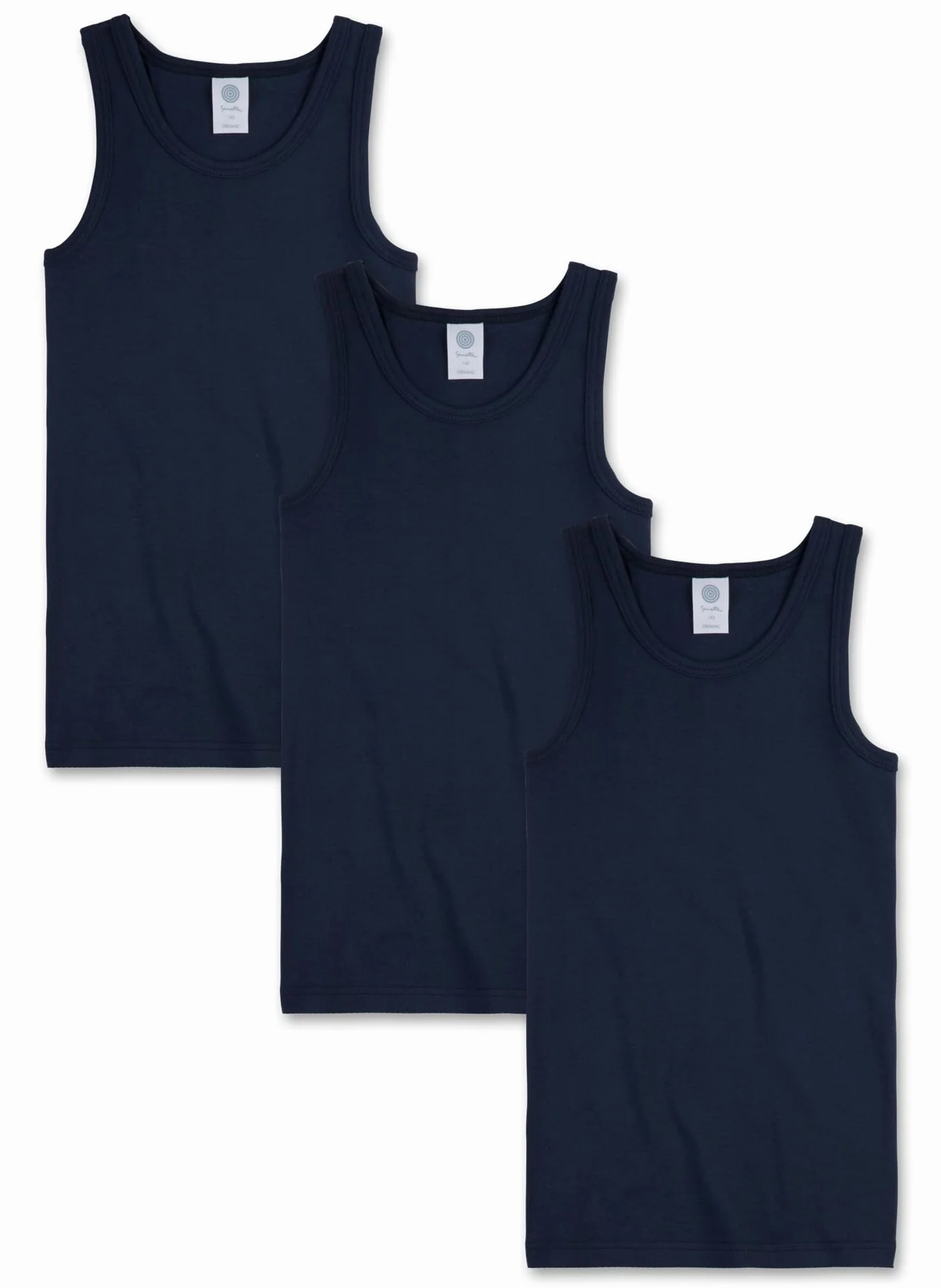 Sanetta Podkoszulek Chłopcy 3er Pack Shirt, 300000