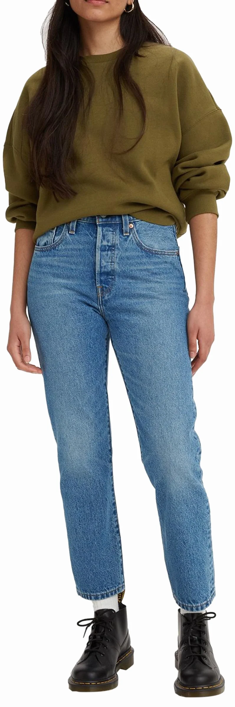 Levi's 501 Crop - Dżins Kobiety