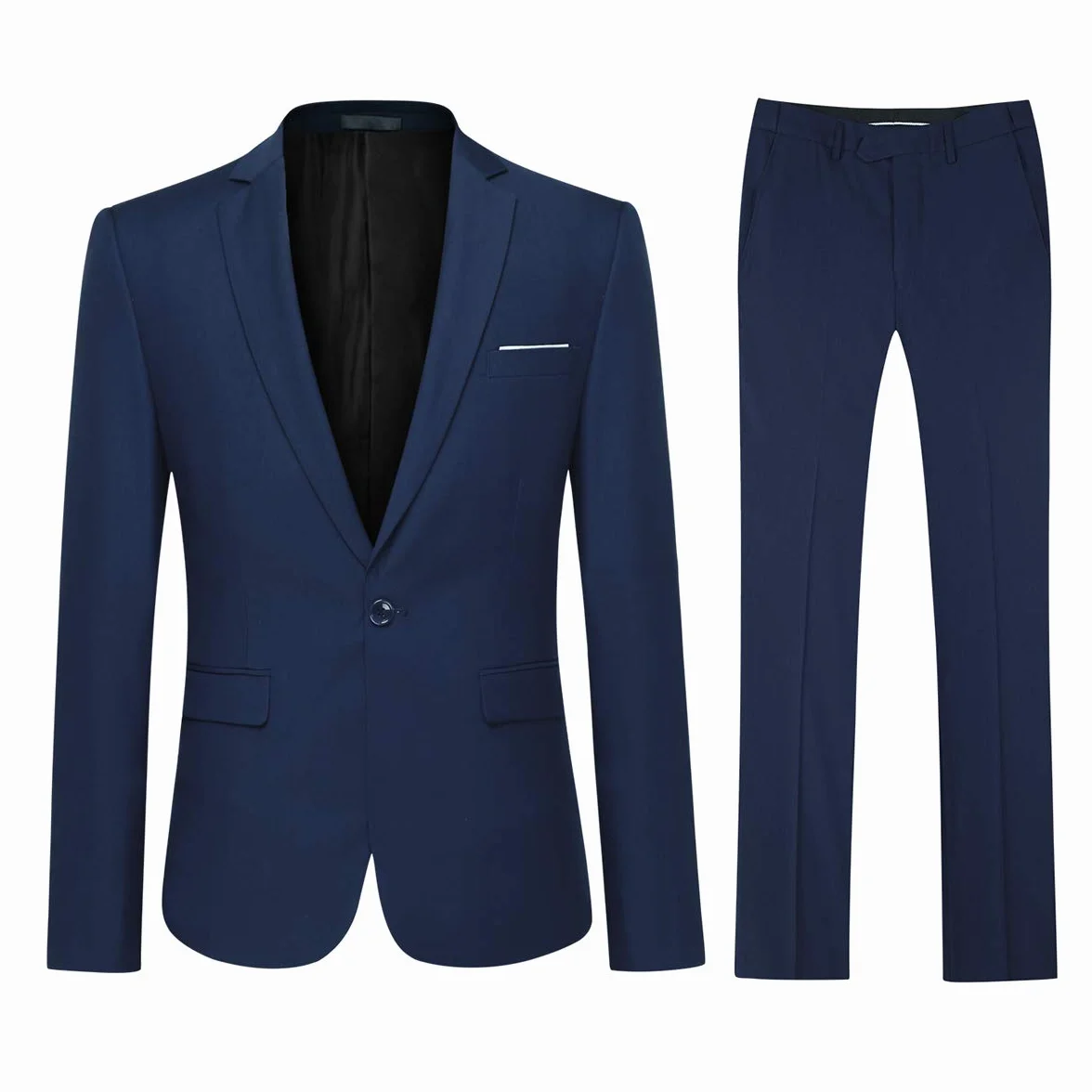 Allthemen Dres ślubny męski Slim Fit, garnitur męski na wesele, imprezę biznesową