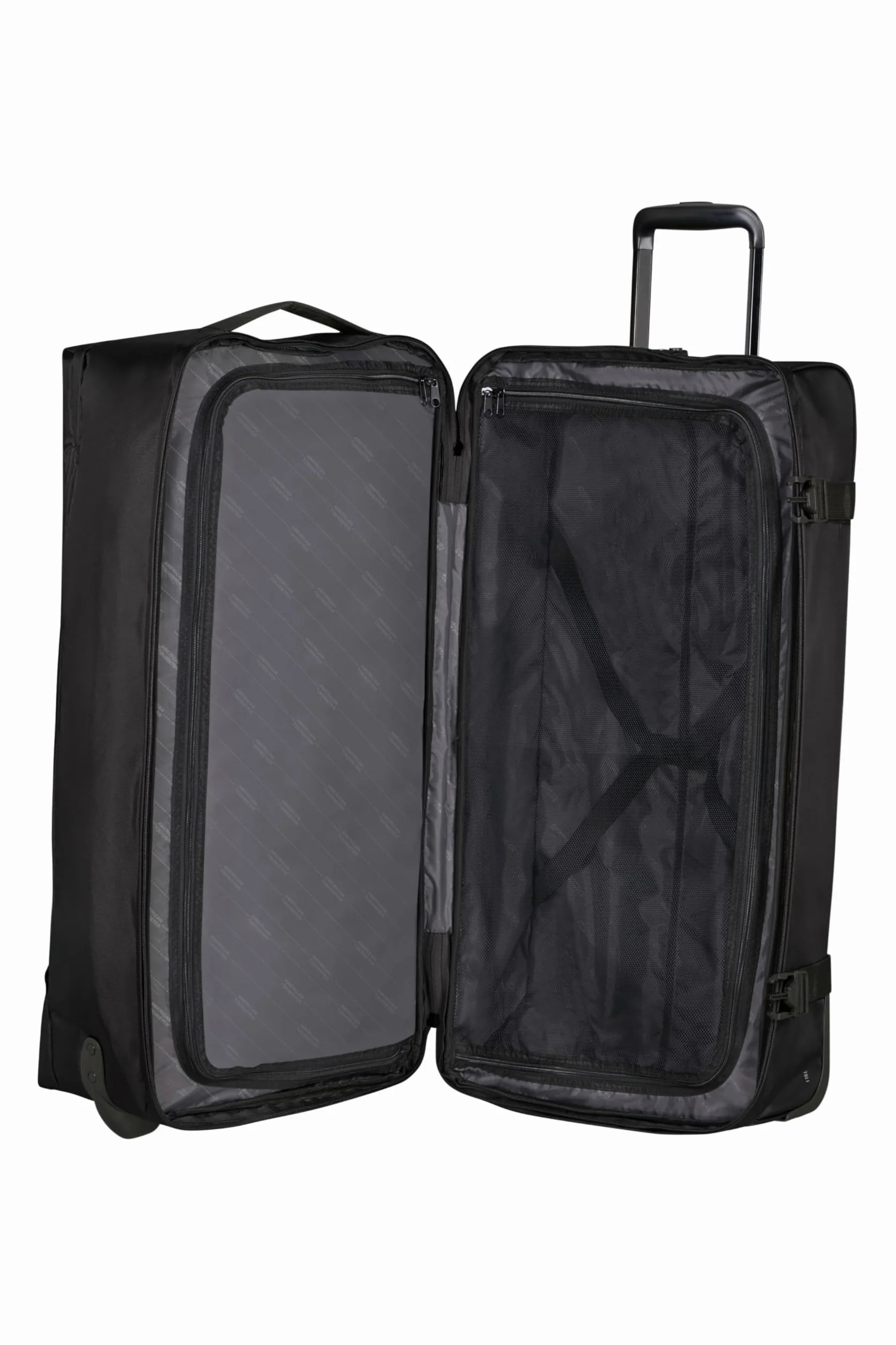 American Tourister Urban Track, Torba podróżna na 2 kółkach, 78.5 cm, 116 L, Czarny asfaltowy