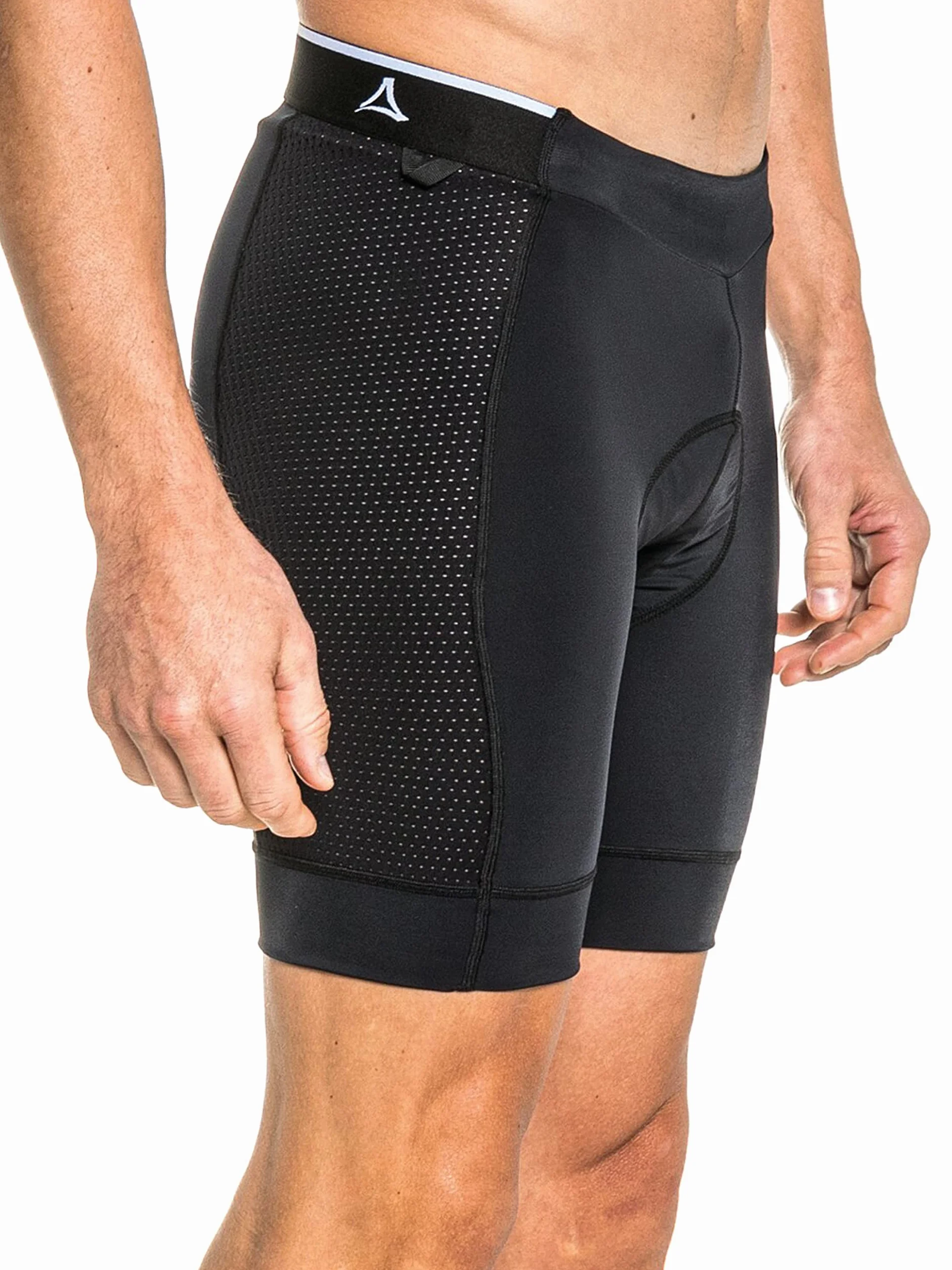 Schöffel Skin Pants 4h M - Oddychające spodenki rowerowe z wyściółką zapewniają optymalną wydajność, majtki rowerowe z 4-kierunkowym stretchem i bakteriostatyczną obróbką azotanu srebra Mężczyźni