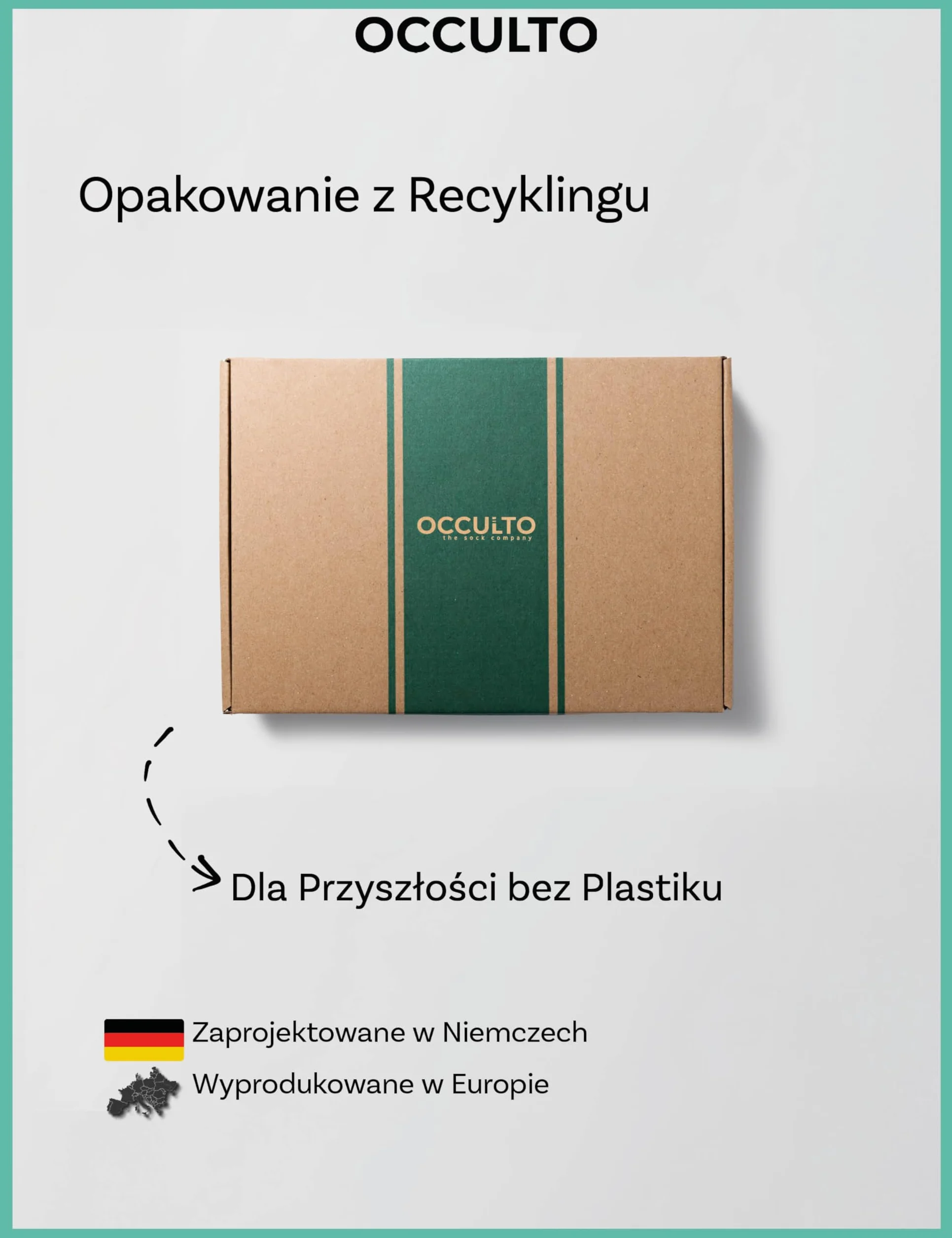 Occulto Skarpety Tenisowe Damski & Męskie 3 pak (model: Rio)