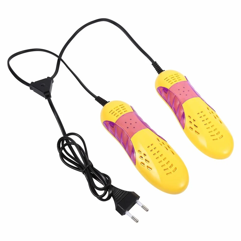 Fydun Portable Dry Shoe & Boot Dryer & Warmer Voilet Light Heater Podgrzewacz do butów Suszarka do butów Odświeżacz powietrza Osuszacz Plastikowa obudowa Wtyczka EU
