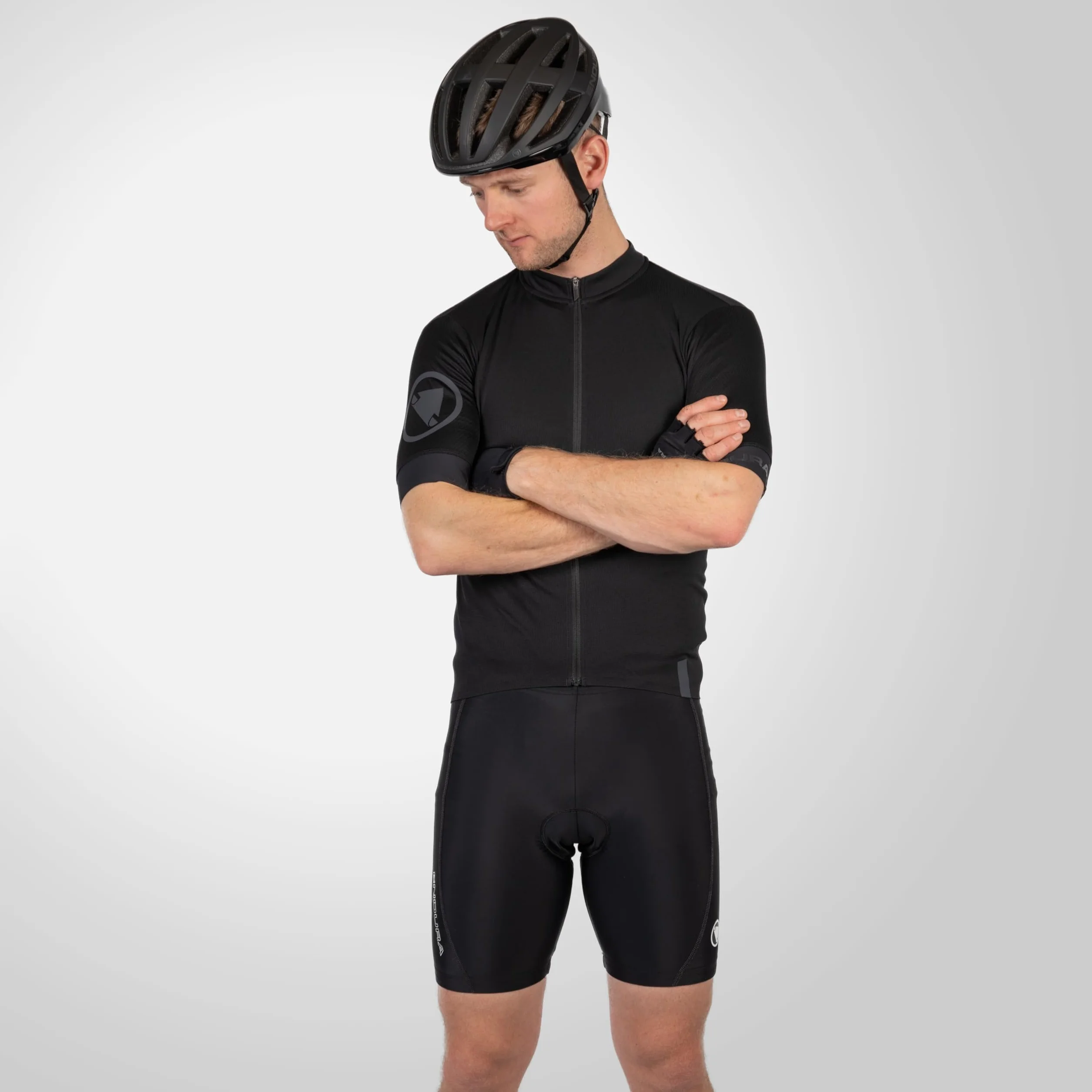 Endura 6-panelowe spodenki rowerowe wyściełane do jazdy na rowerze, lycra z podkładką antybakteryjną