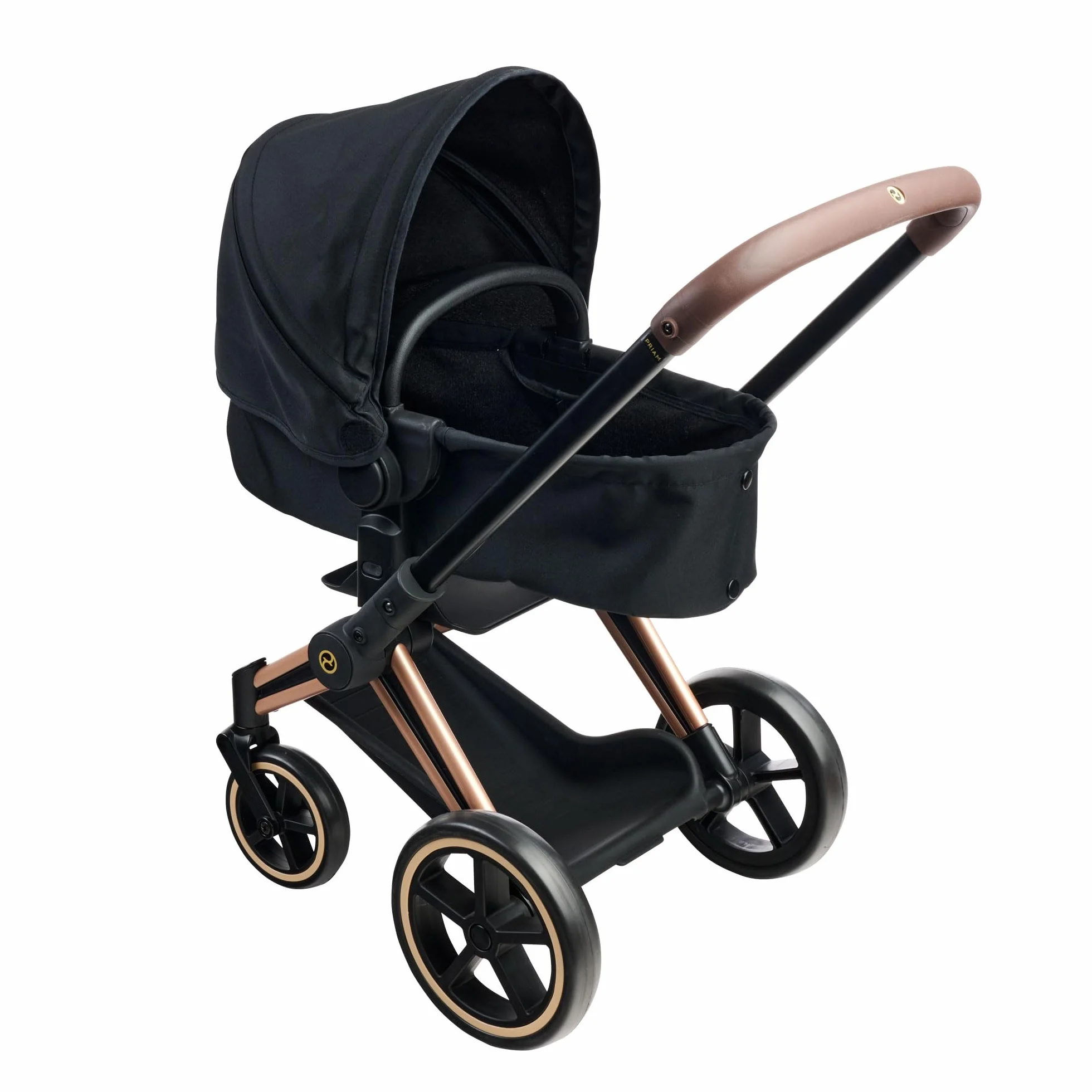 Corolle - Wózek dziecięcy Cybex Black, Akcesoria do Poupon 36 i 42 cm, od 3 lat, 9000142070