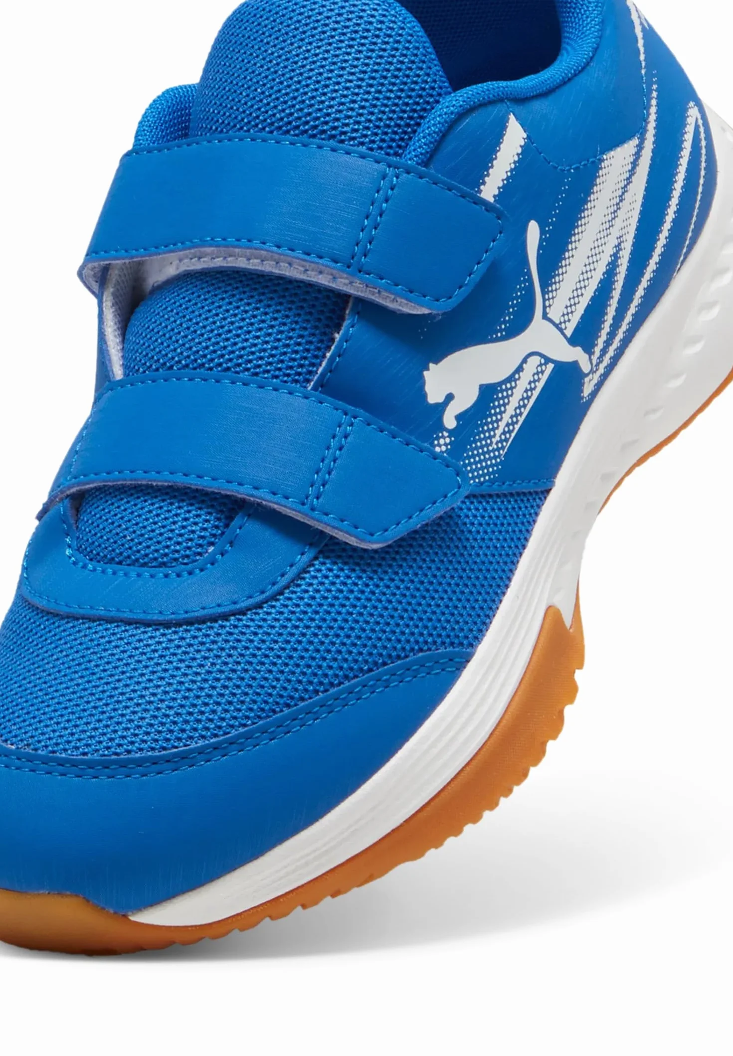 Puma Unisex Varion II V JrIndoor Court Shoes, Puma Team Royal PUMA biała guma, 35 EU