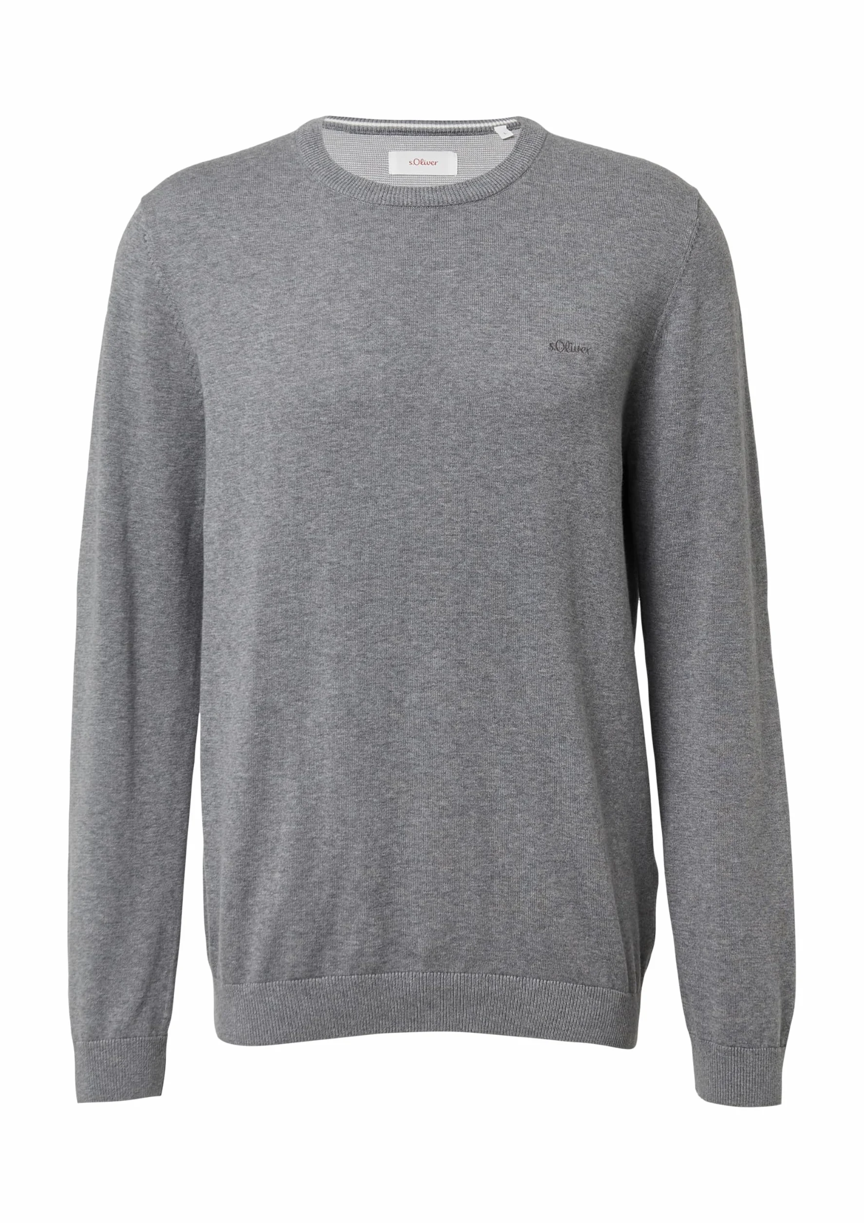 s.Oliver Sweter męski, 92w0 szary, M