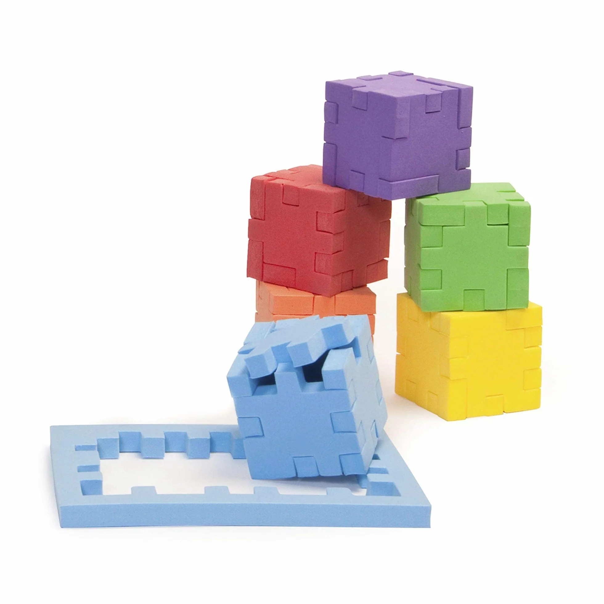 HAPPY HCJ300 Junior Cardboard Box 3D Puzzle, Pack of 6