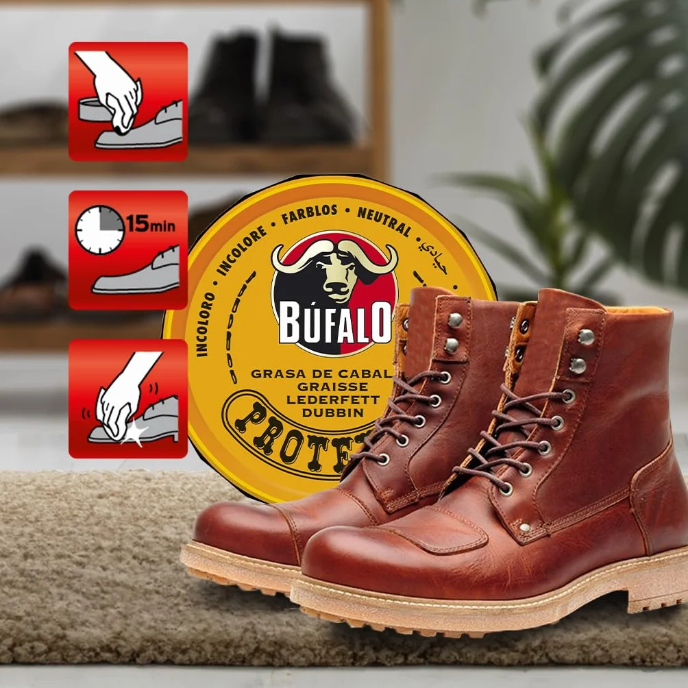 Búfalo - Protexol Tłuszcz koński puszka nr 3 Bezbarwny, 75 ml