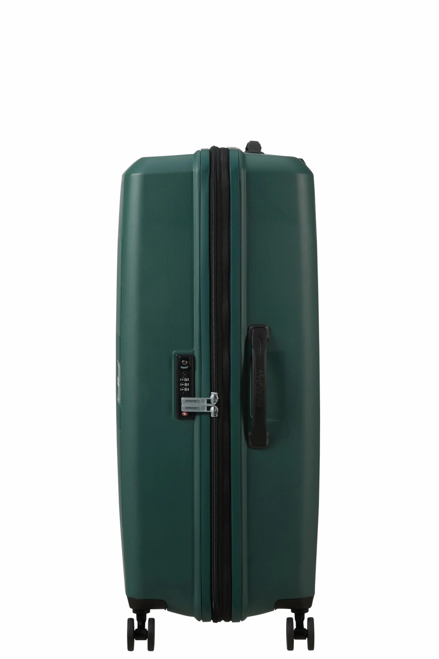 American Tourister Aerostep - Spinner L, pokrowiec z możliwością rozbudowy, 77 cm, 101,5/109 L, zielony (Dark Forest)